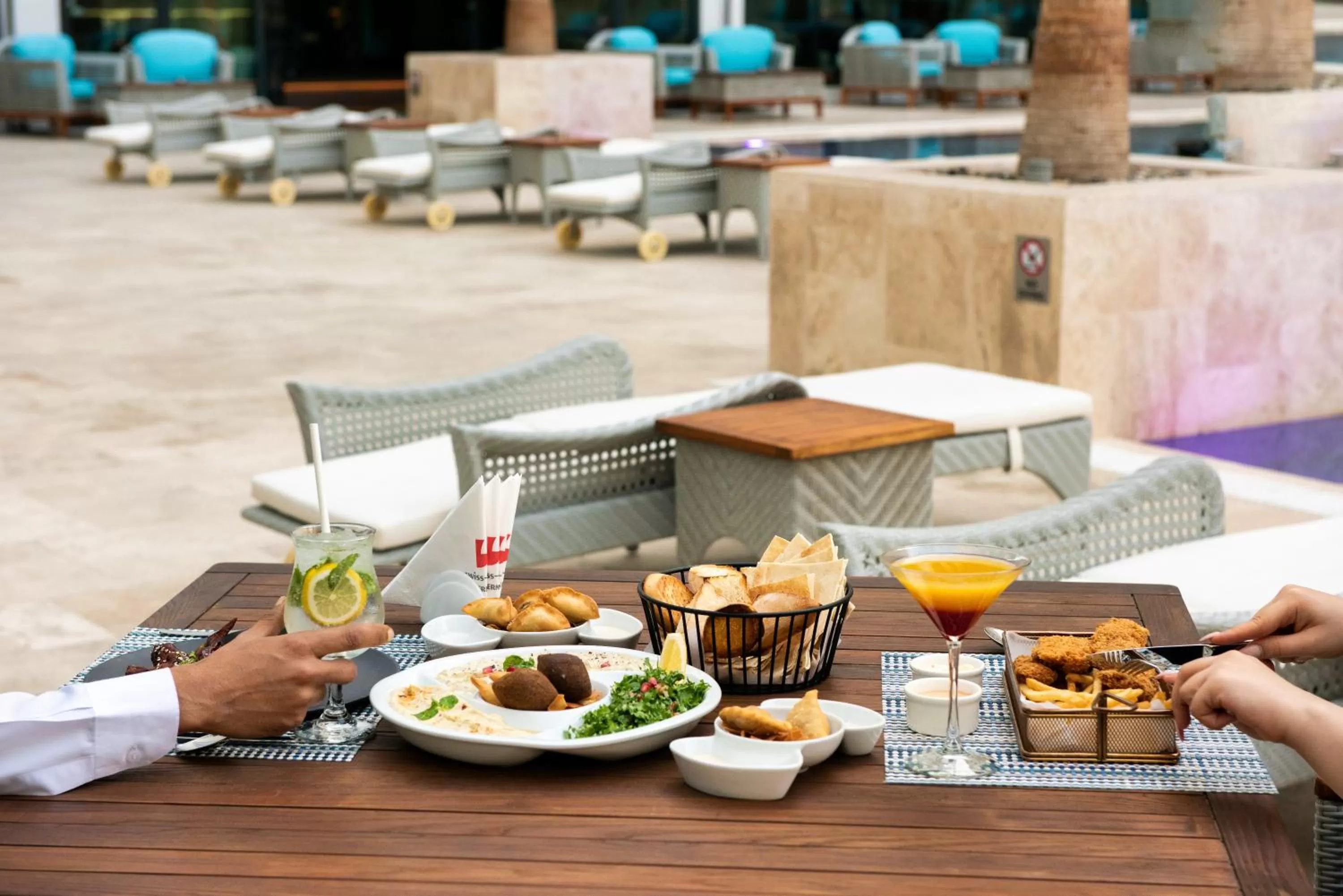 Food and drinks in Swiss-Belsuites Admiral Juffair