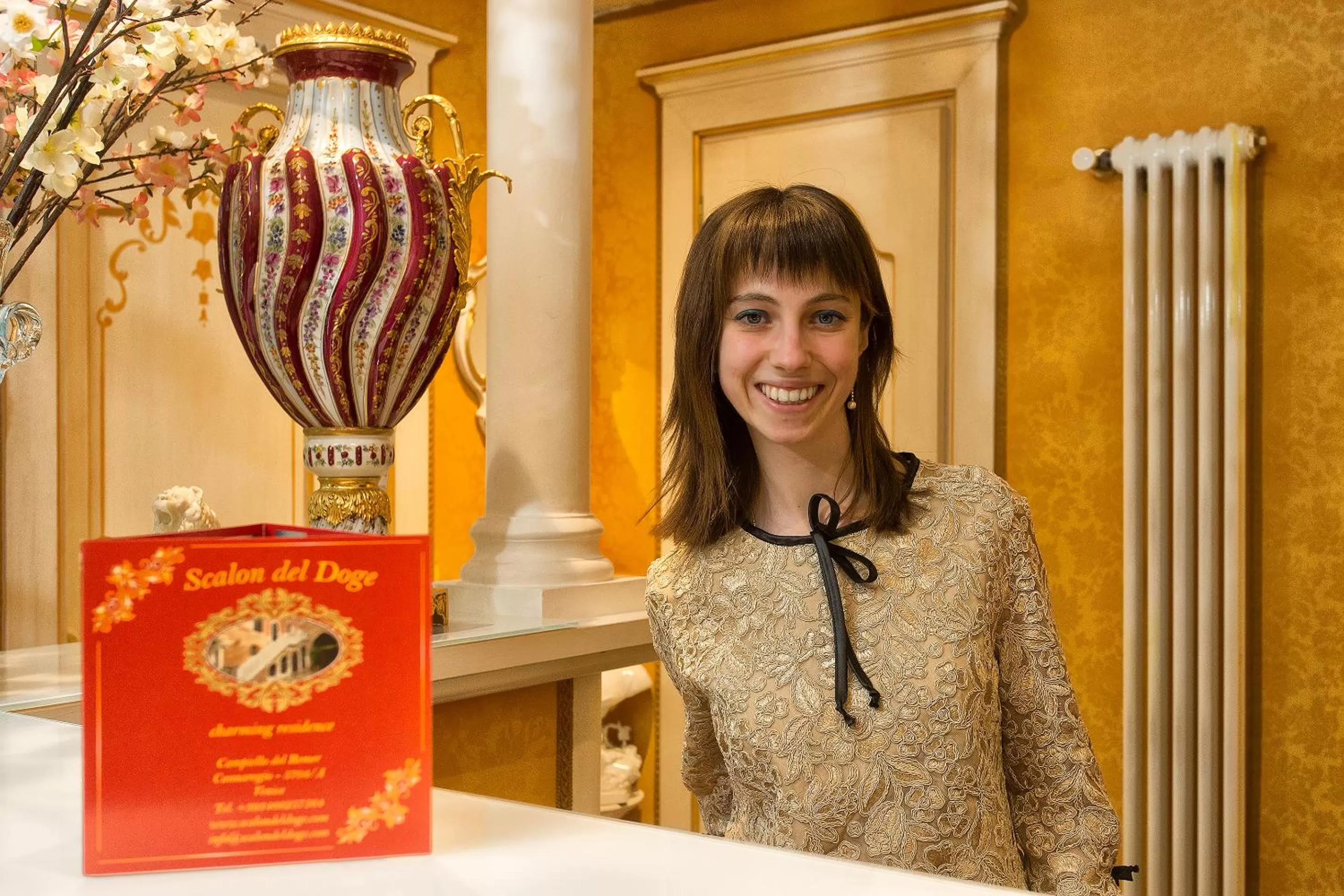 Lobby or reception in Scalon del Doge