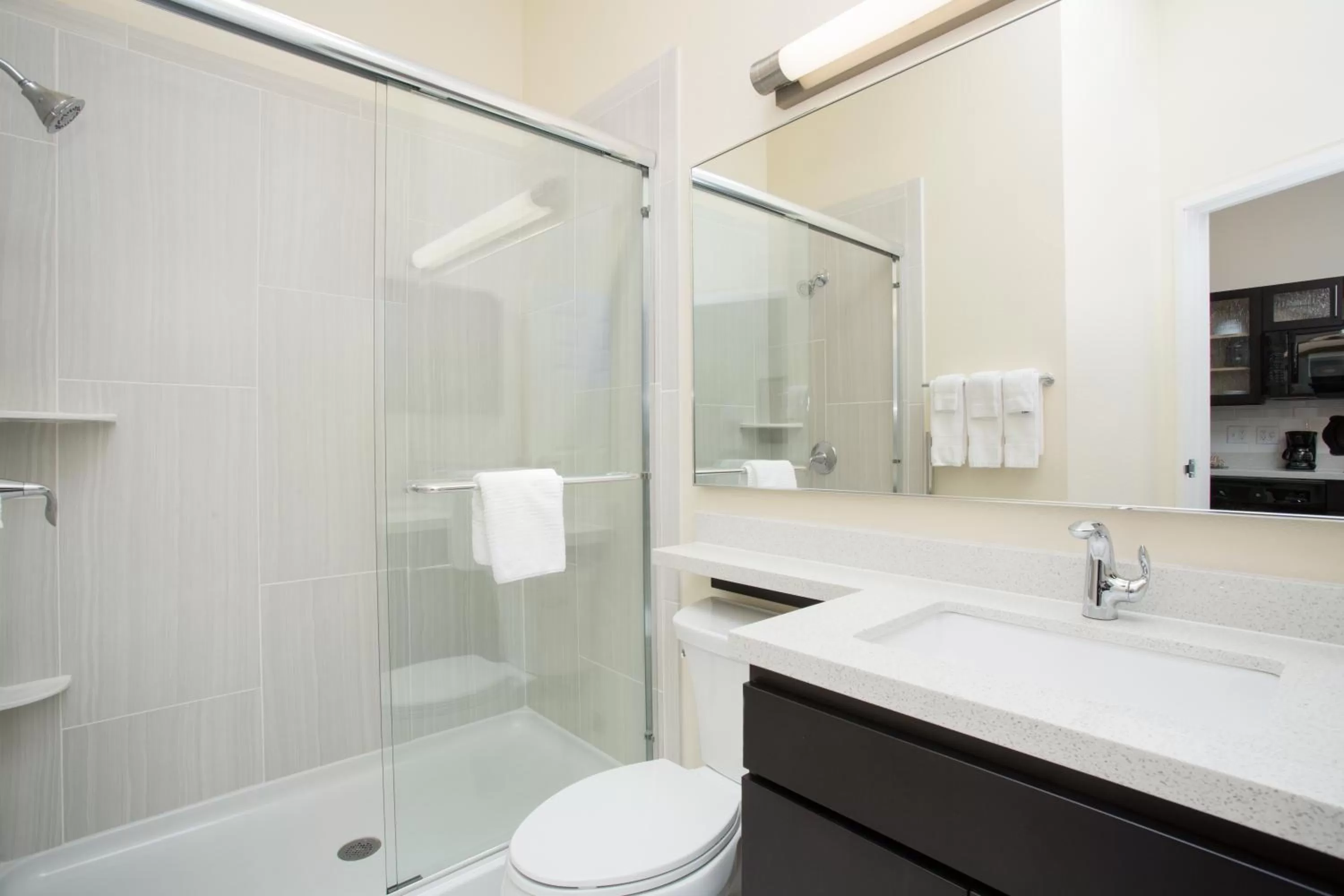 Bathroom in Candlewood Suites Longmont - Boulder Area by IHG