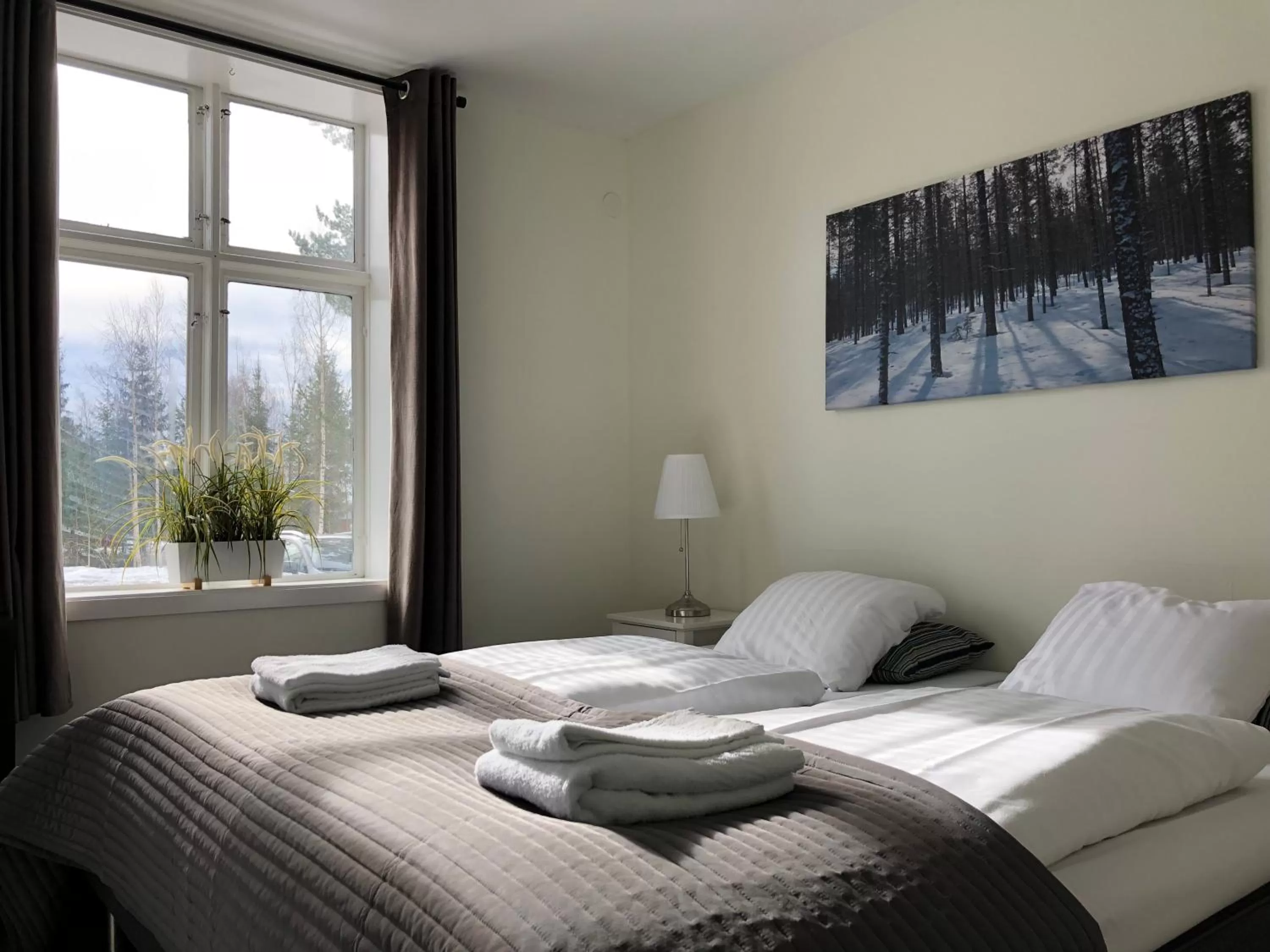 View (from property/room), Bed in Hedenstugan B&B Hotel