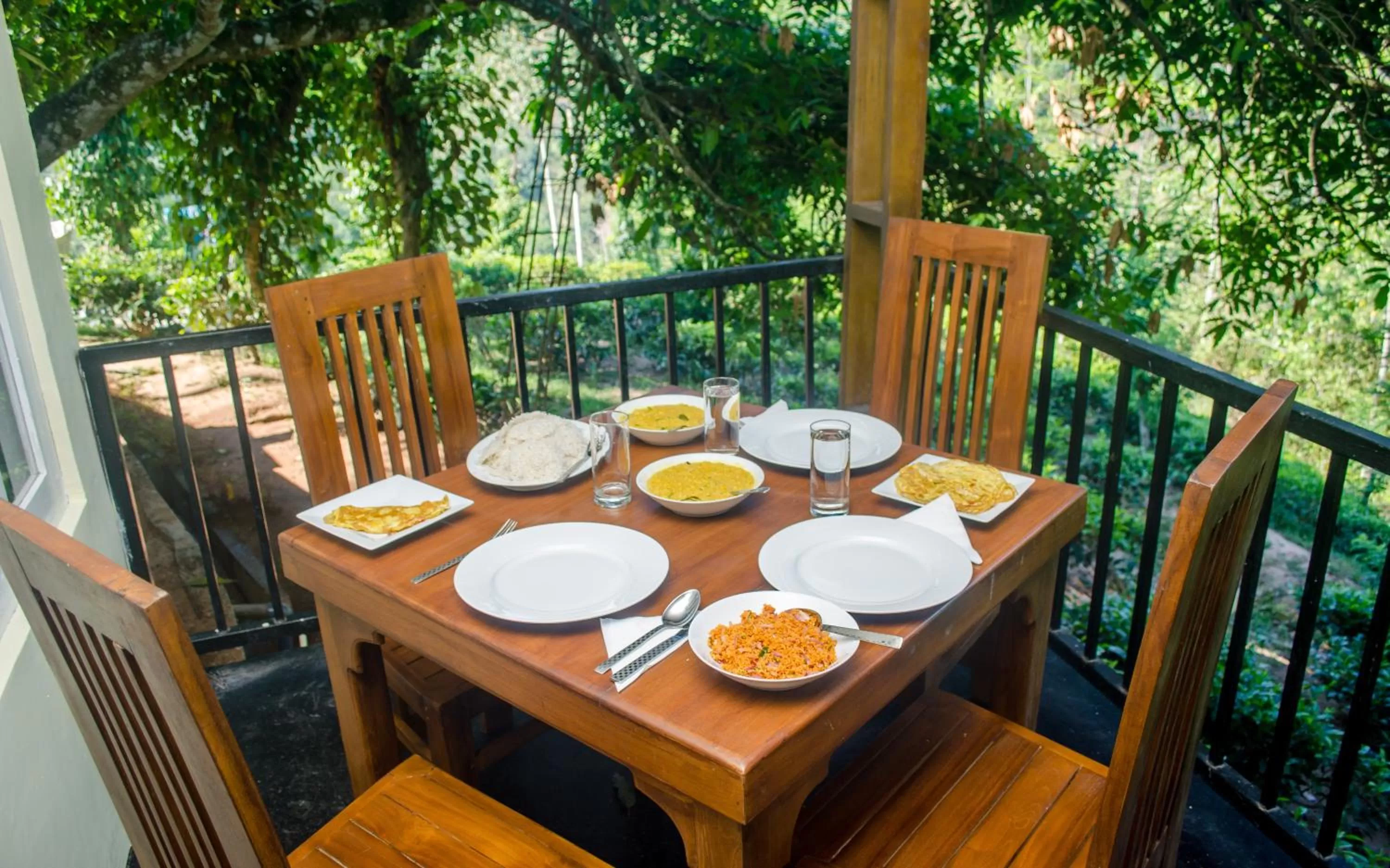 Breakfast in Old Frankland Kandy Luxury Boutique Hotel