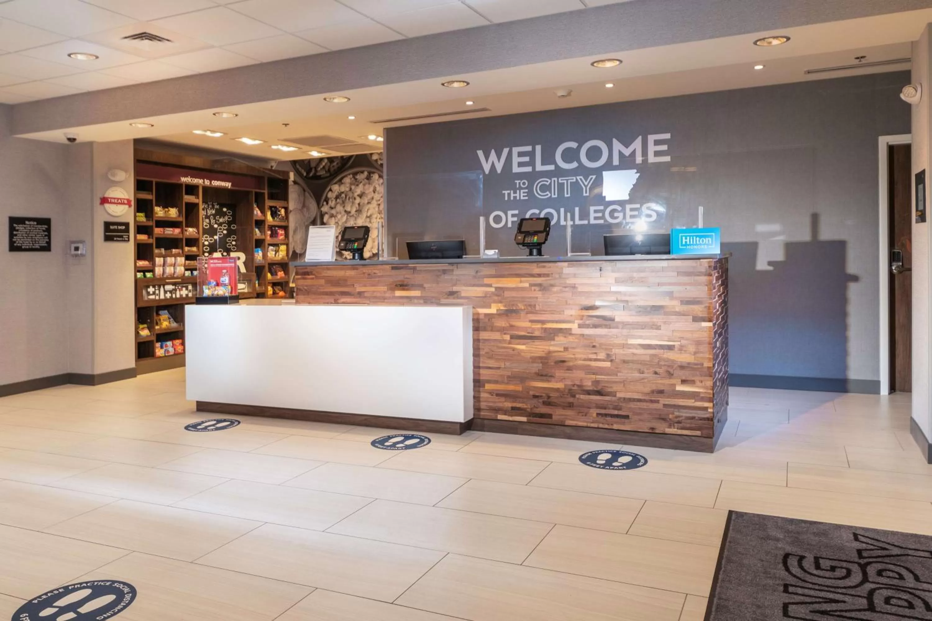 Lobby or reception in Hampton Inn & Suites Conway, Ar