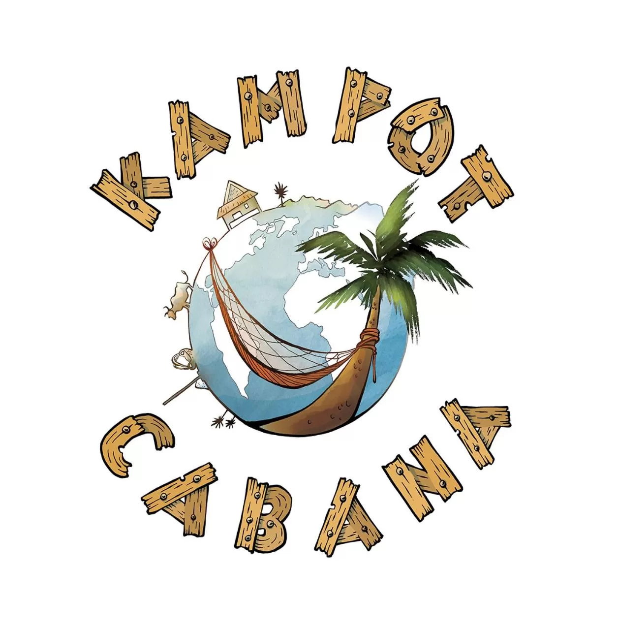 Property Logo/Sign in Kampot Cabana