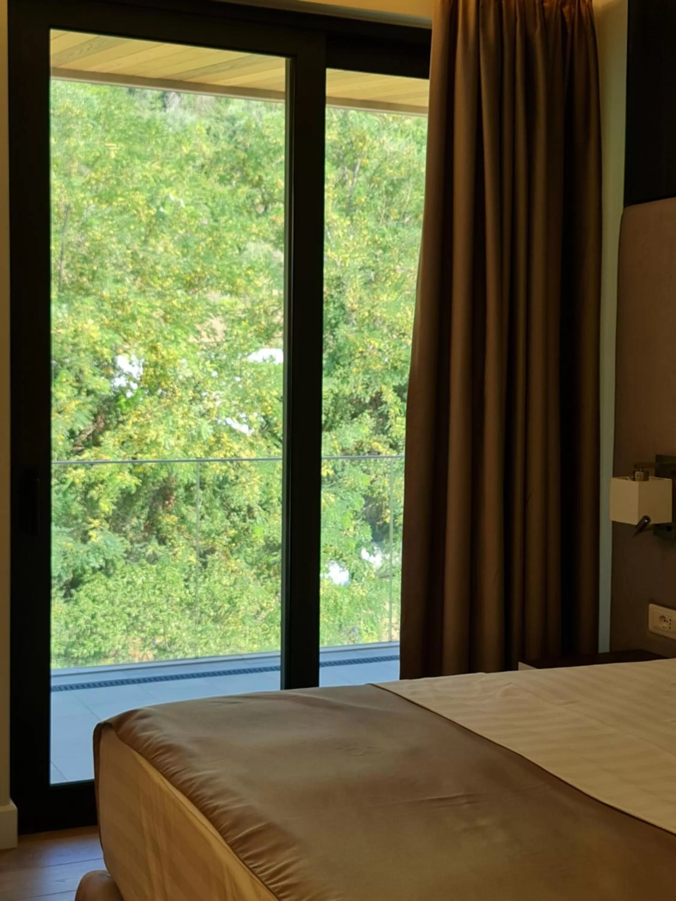 Garden view in Hotel Aross