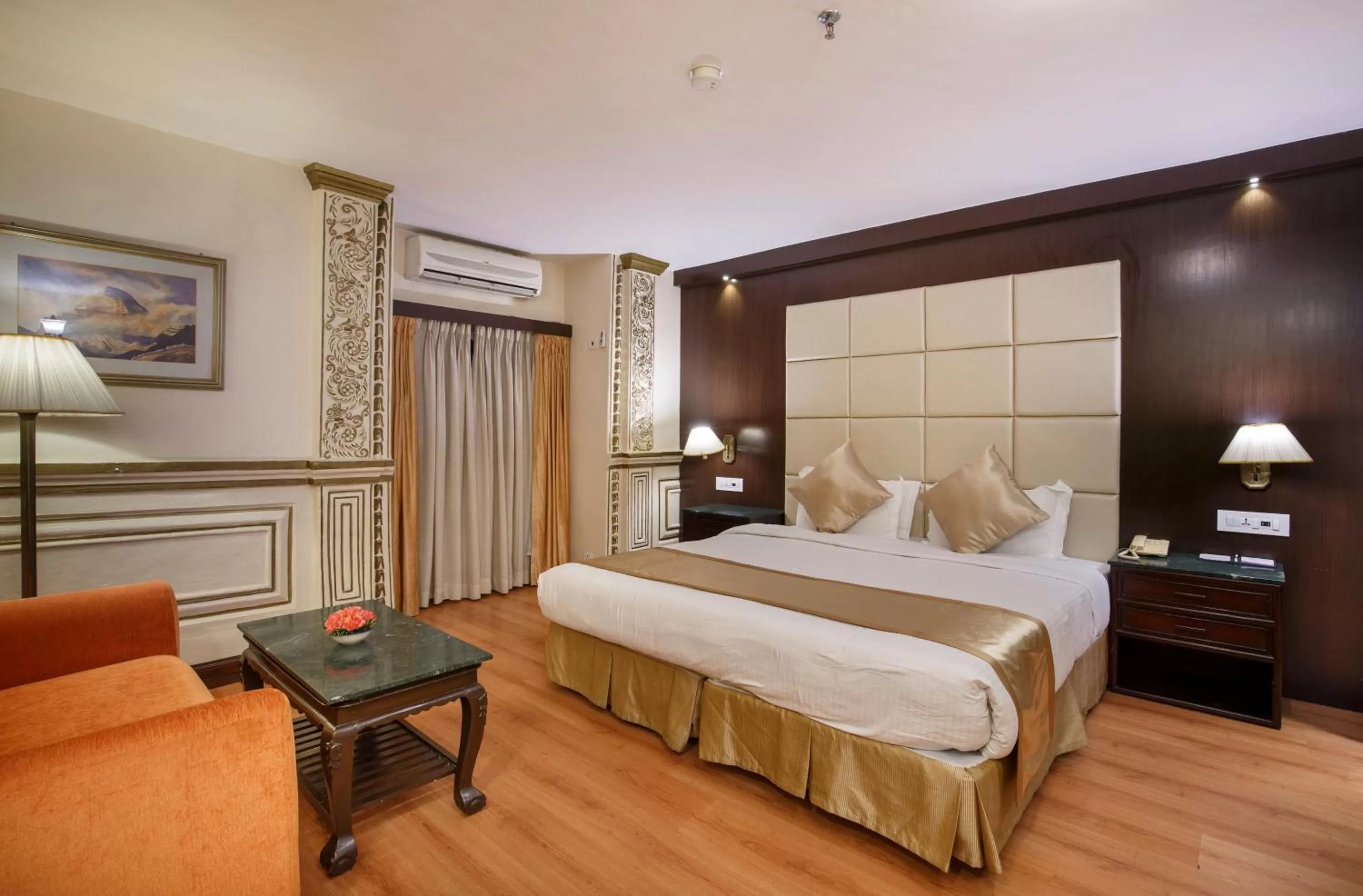 Photo of the whole room, Bed in Hotel Shanker-Palatial Heritage Kathmandu