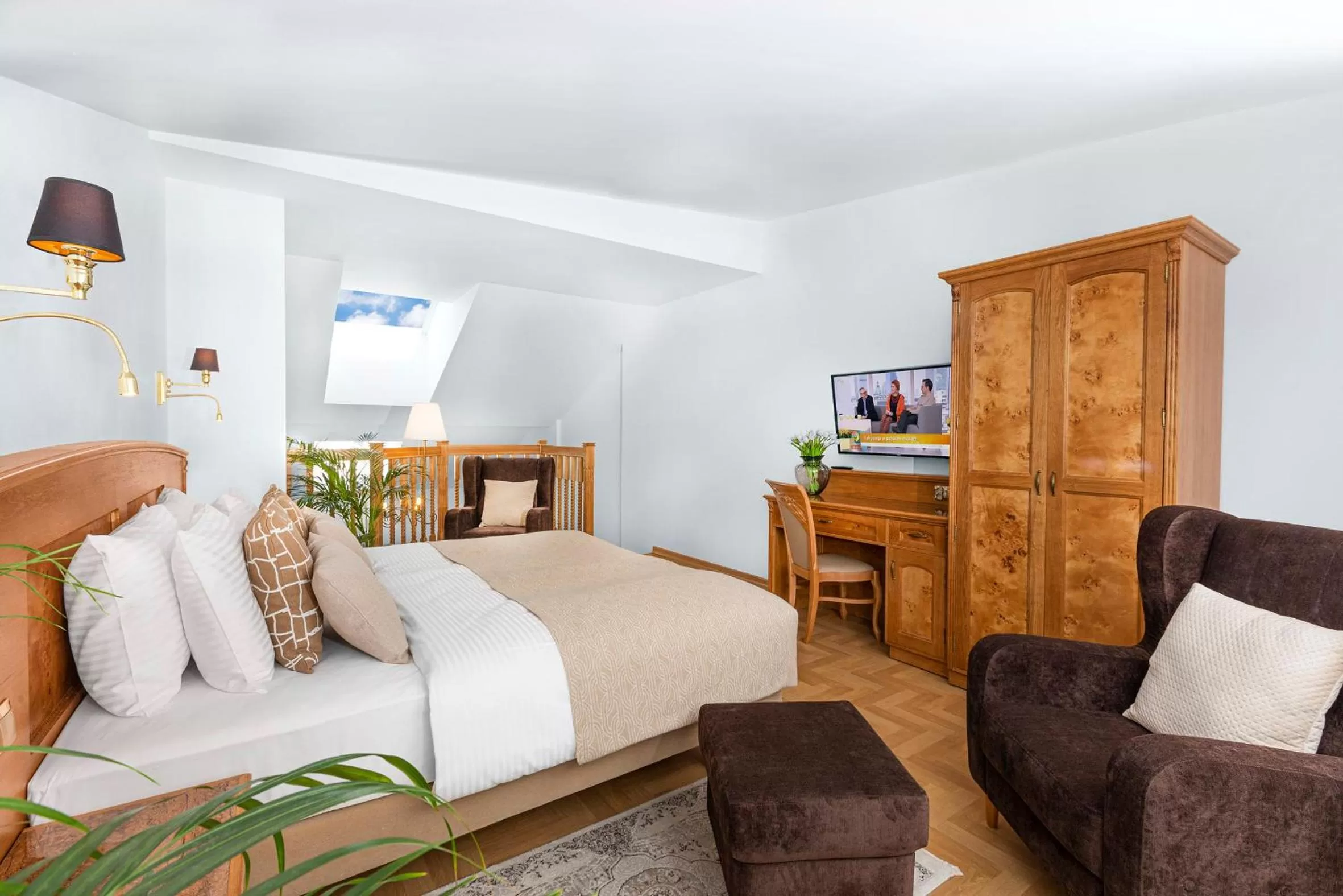 Bed in Ventus Rosa Boutique Aparthotel