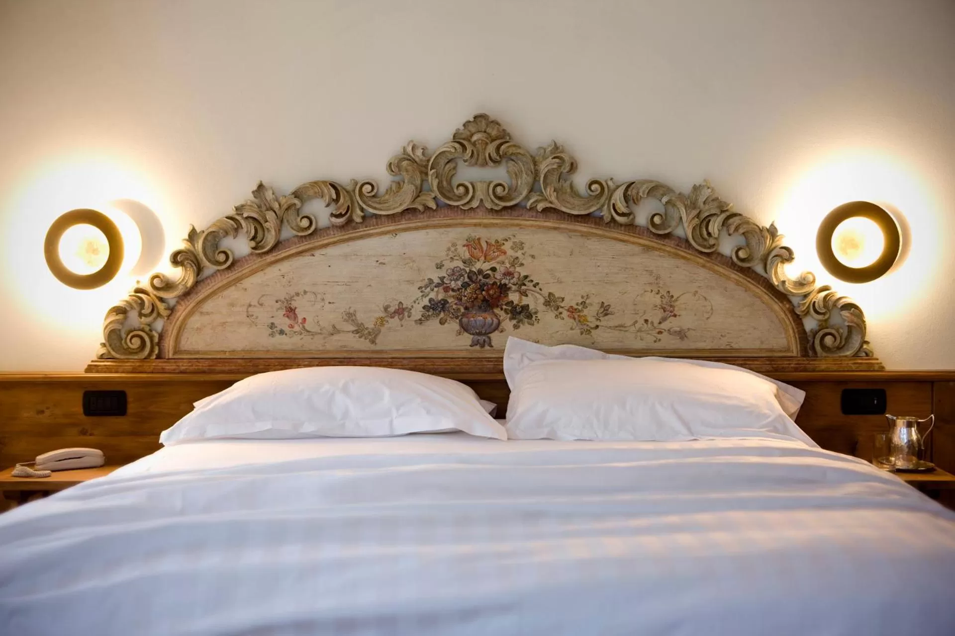 Bed in Hotel Cortina