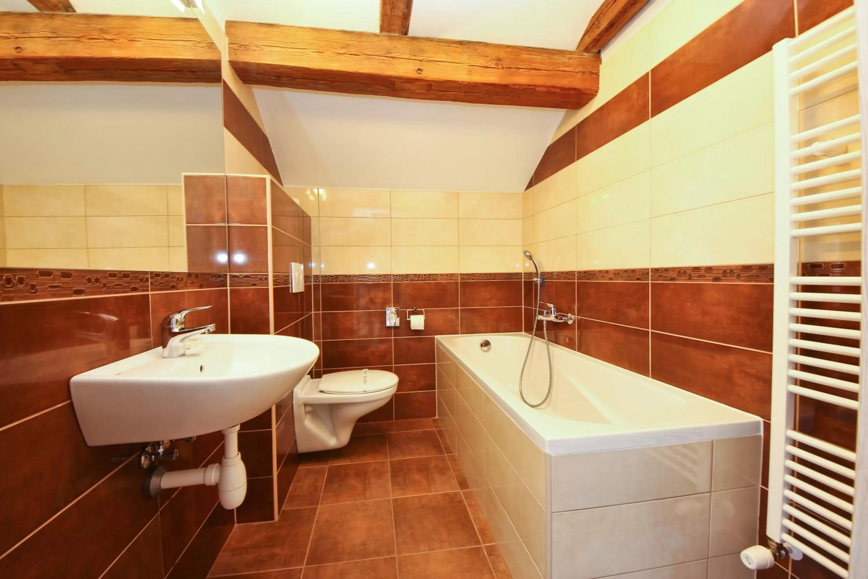 Bathroom in Hotel U Tří hrušek suites & apartments