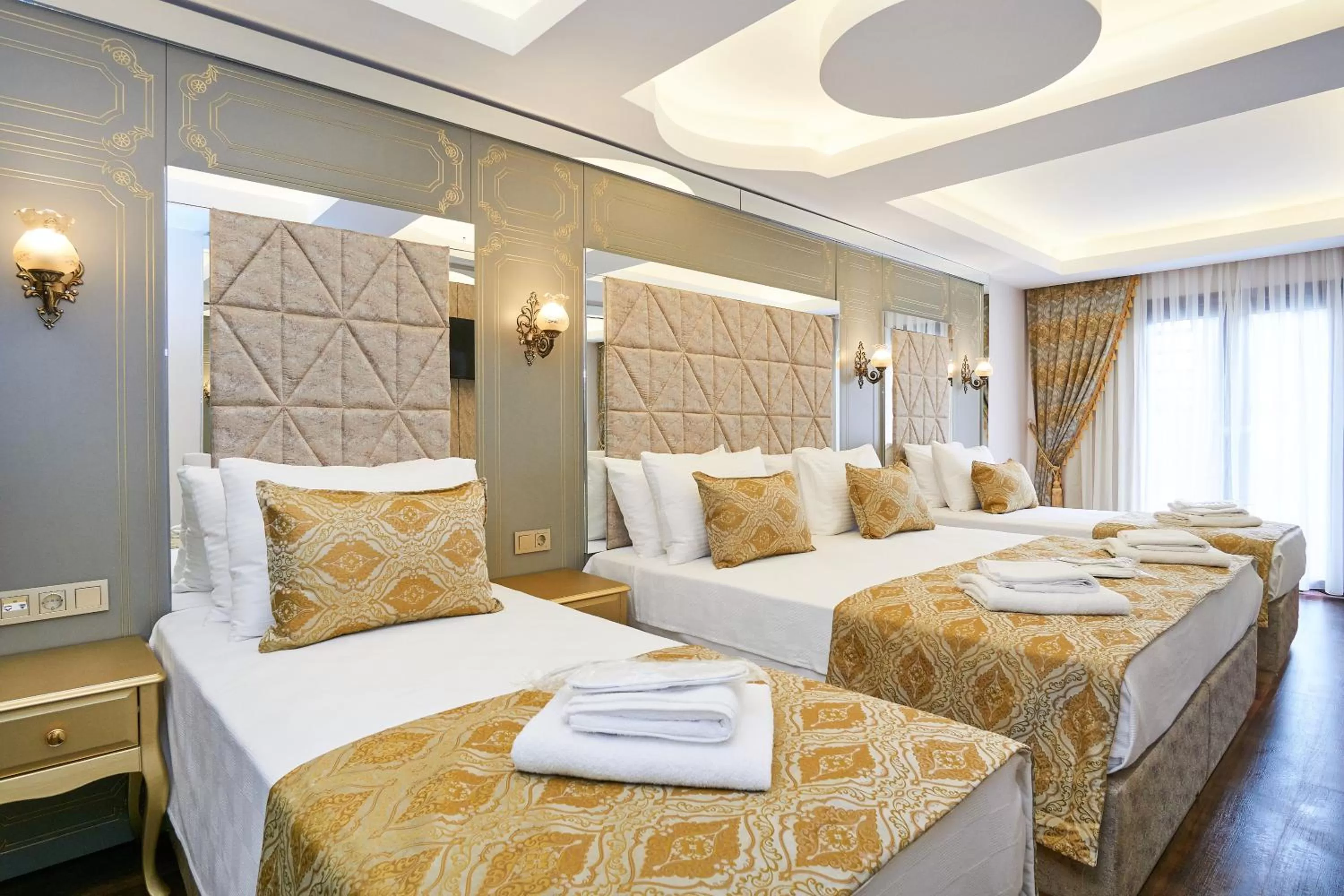 Bed in Sultan Suleyman Palace Hotel & Spa
