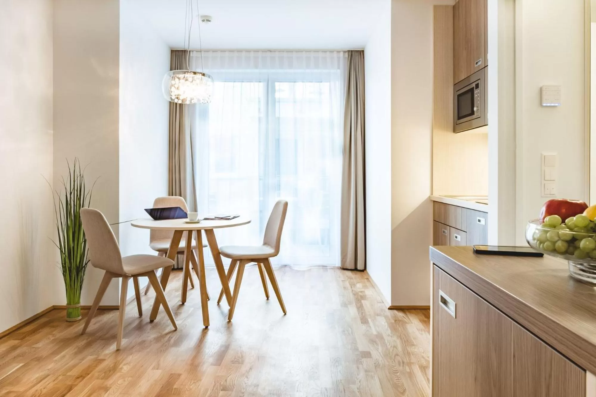 Kitchen or kitchenette in Oliver Urban I Self check-in Apartments