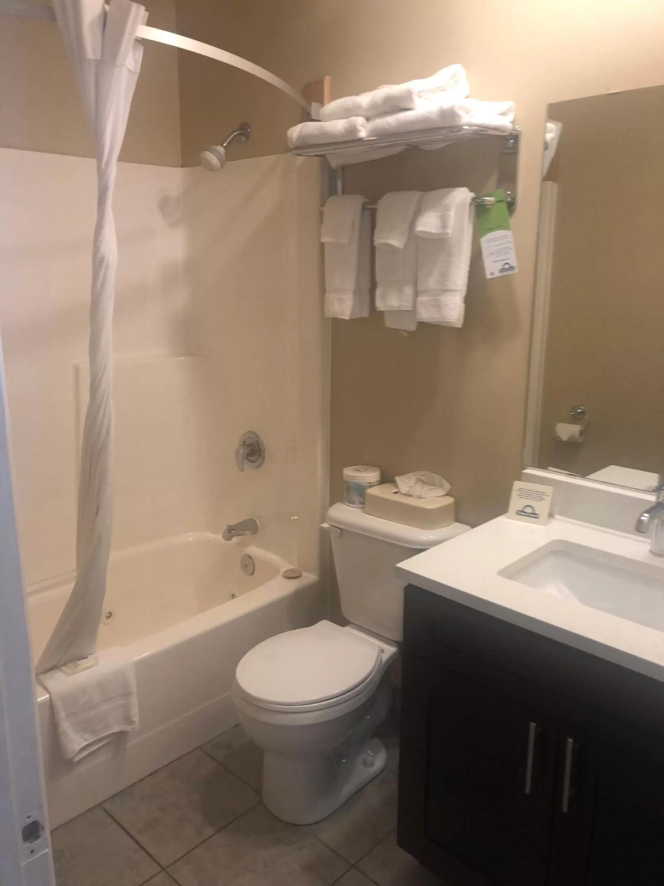 Bathroom in Days Inn by Wyndham Hinton