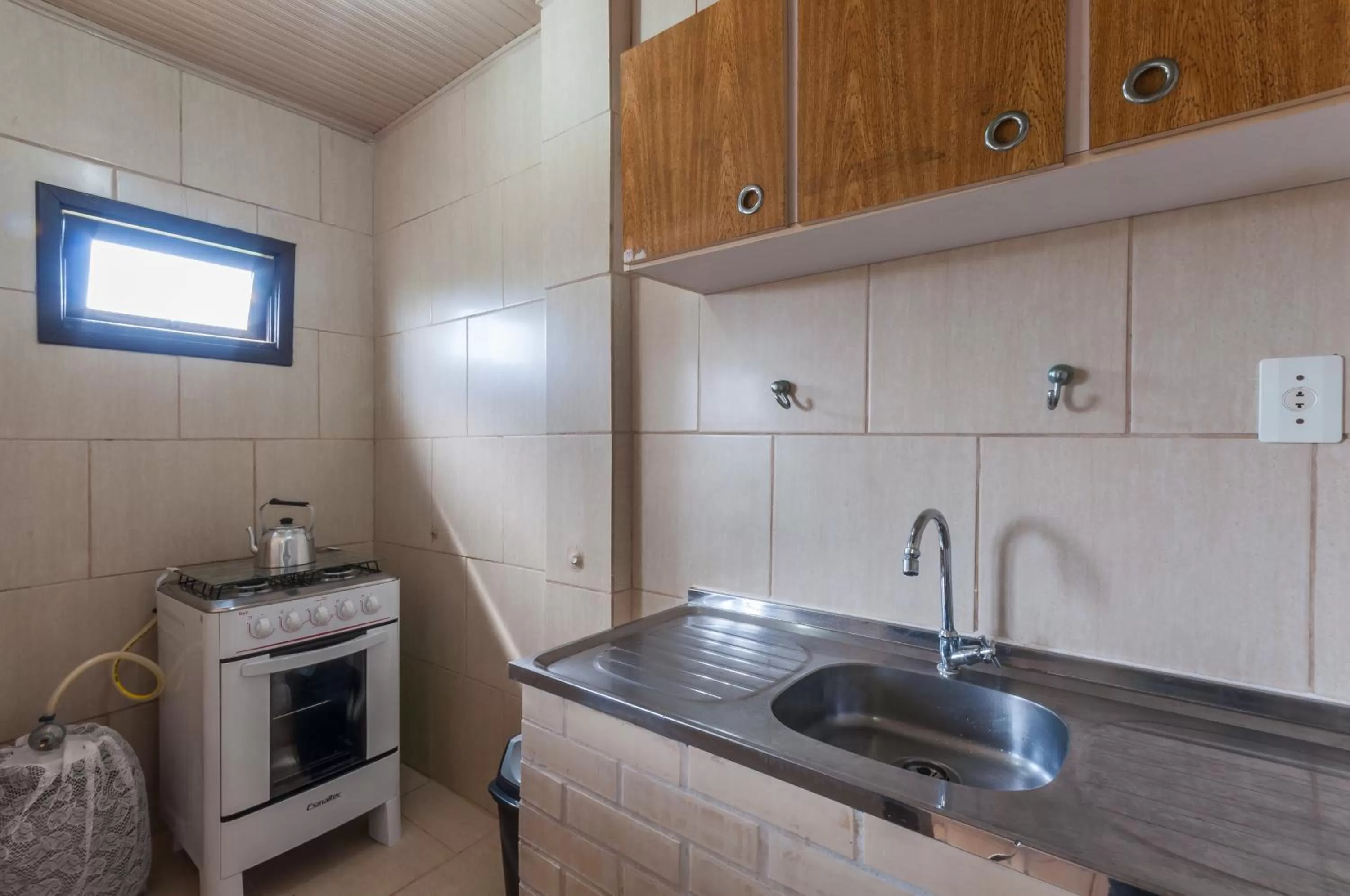 Kitchen or kitchenette in Pousada Itapeva