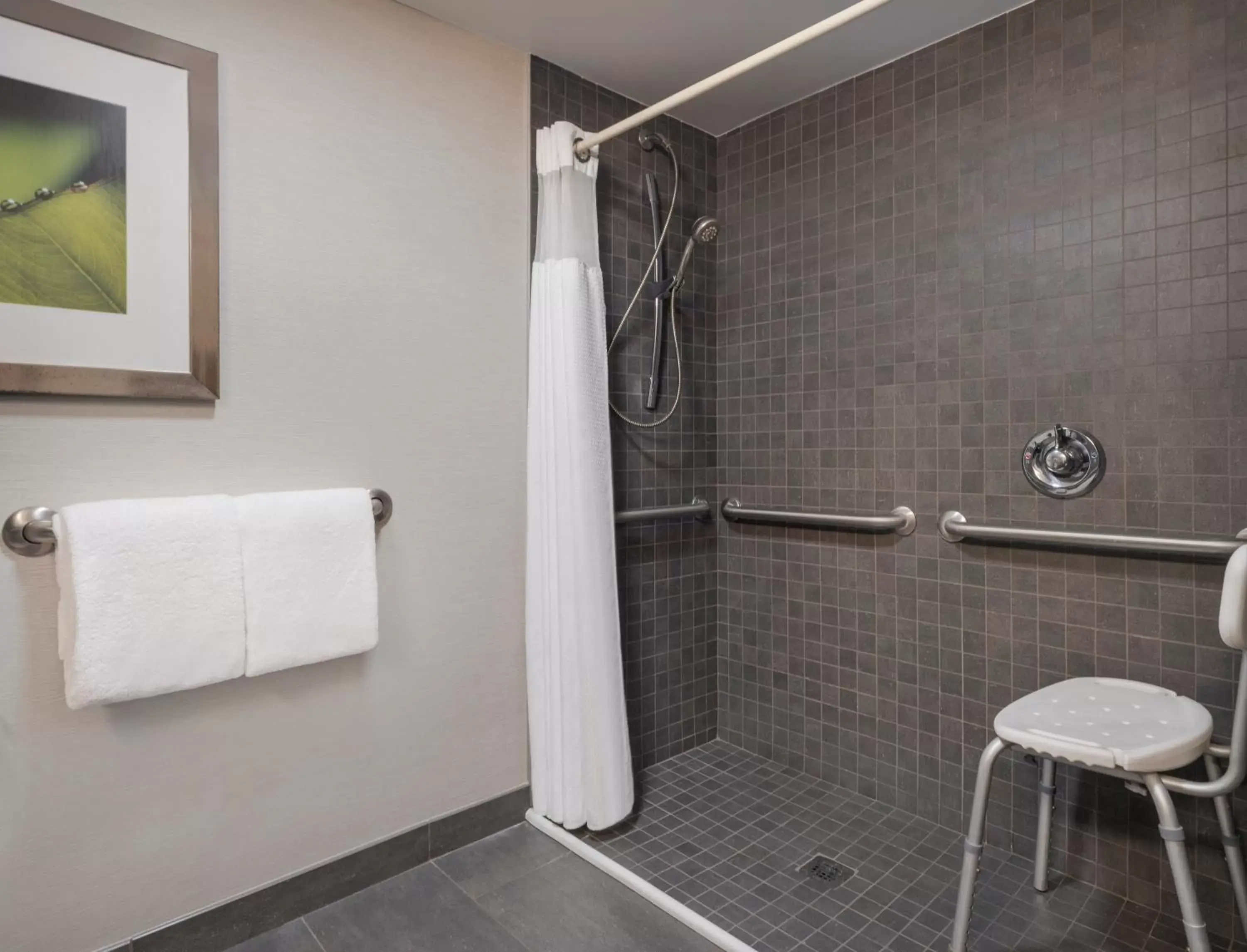 King Room with Sofa Bed and Transfer Shower - Mobility and Hearing Accessible in Courtyard Tampa North / I-75 Fletcher King Room with Sofa Bed and Transfer Shower - Mobility and Hearing Accessible in Courtyard Tampa North / I-75 Fletcher