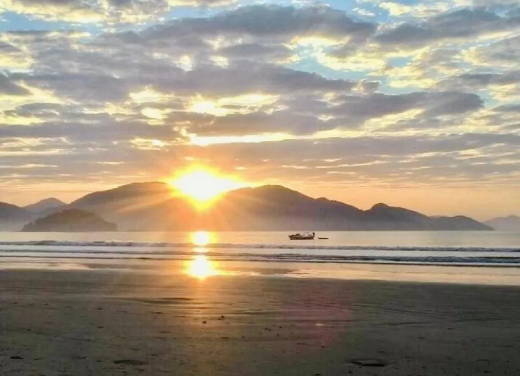 Beach, Sunrise/Sunset in Pousada Ilha Vitoria