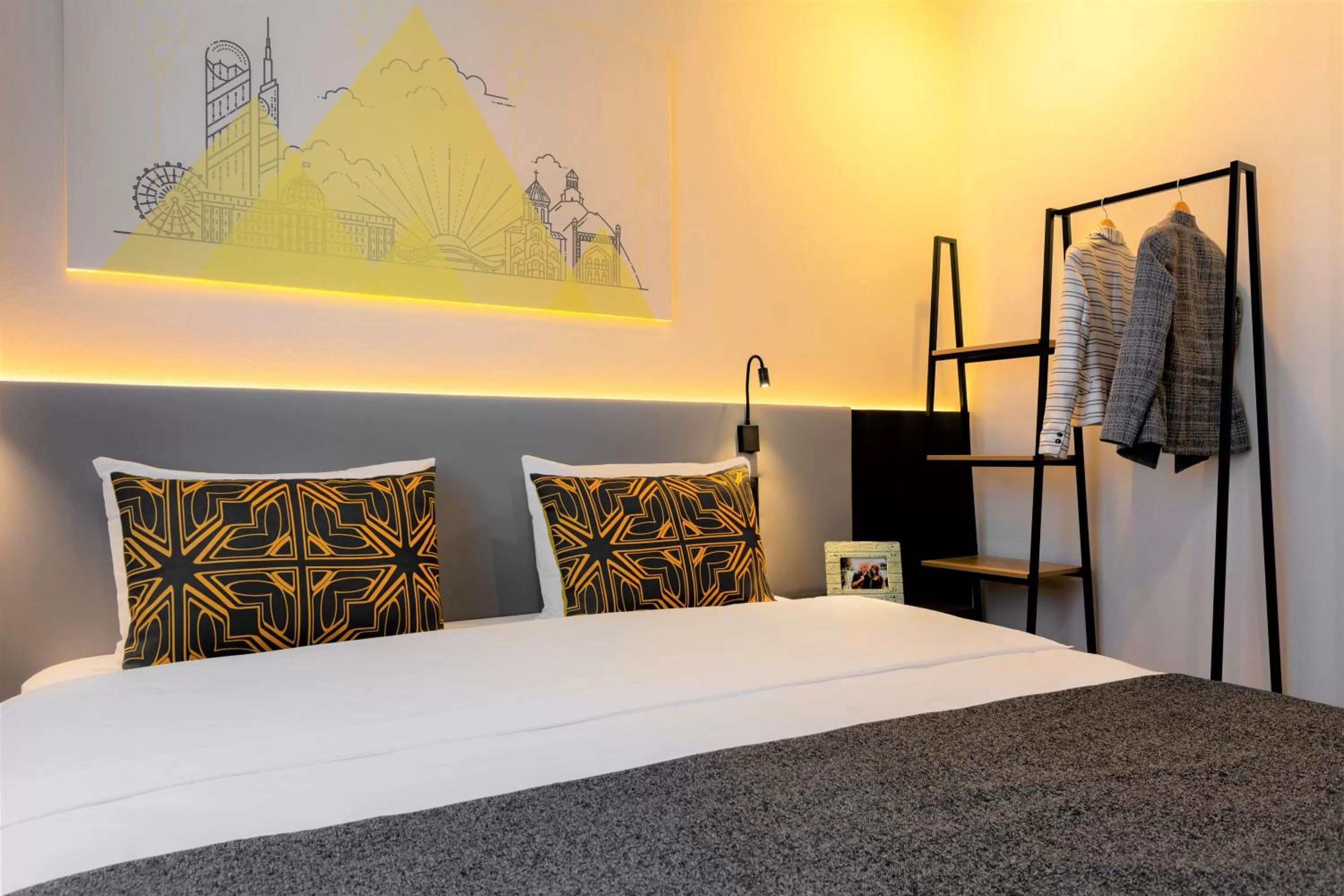 Bedroom, Bed in Citadines City Centre Tbilisi