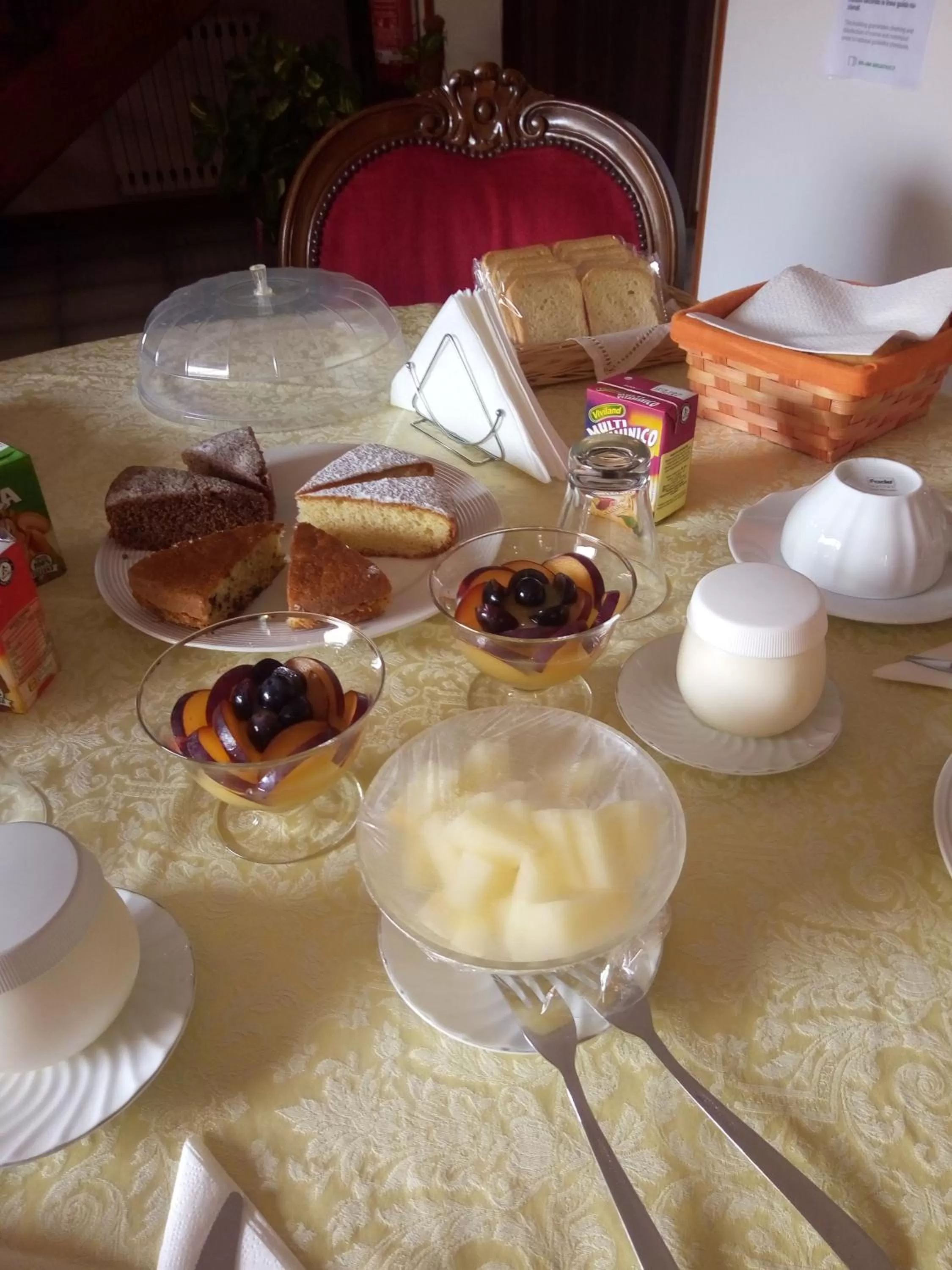 Food close-up in B&B Il Mirto