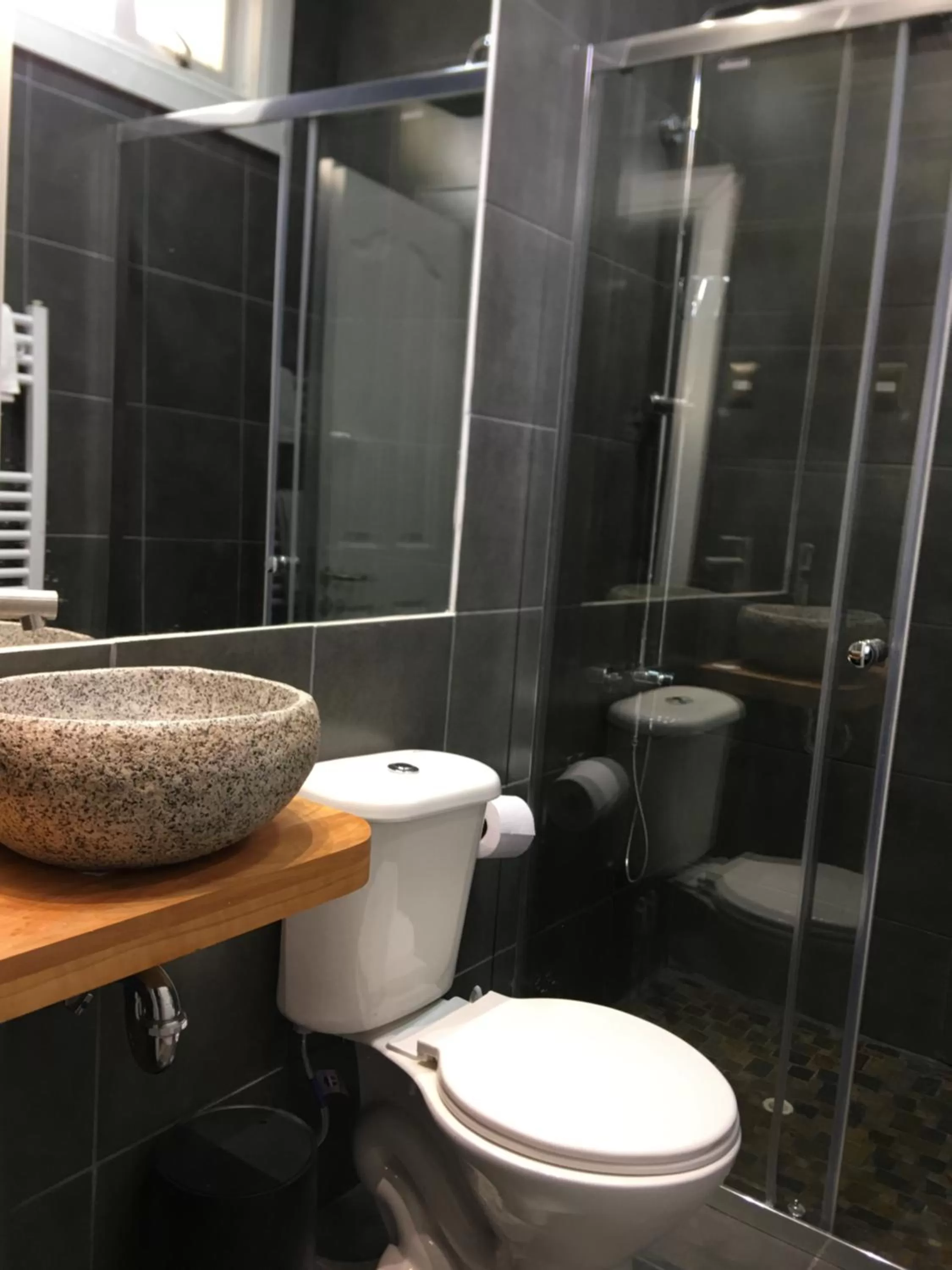 Shower in Hostal Boutique Puerta Roja