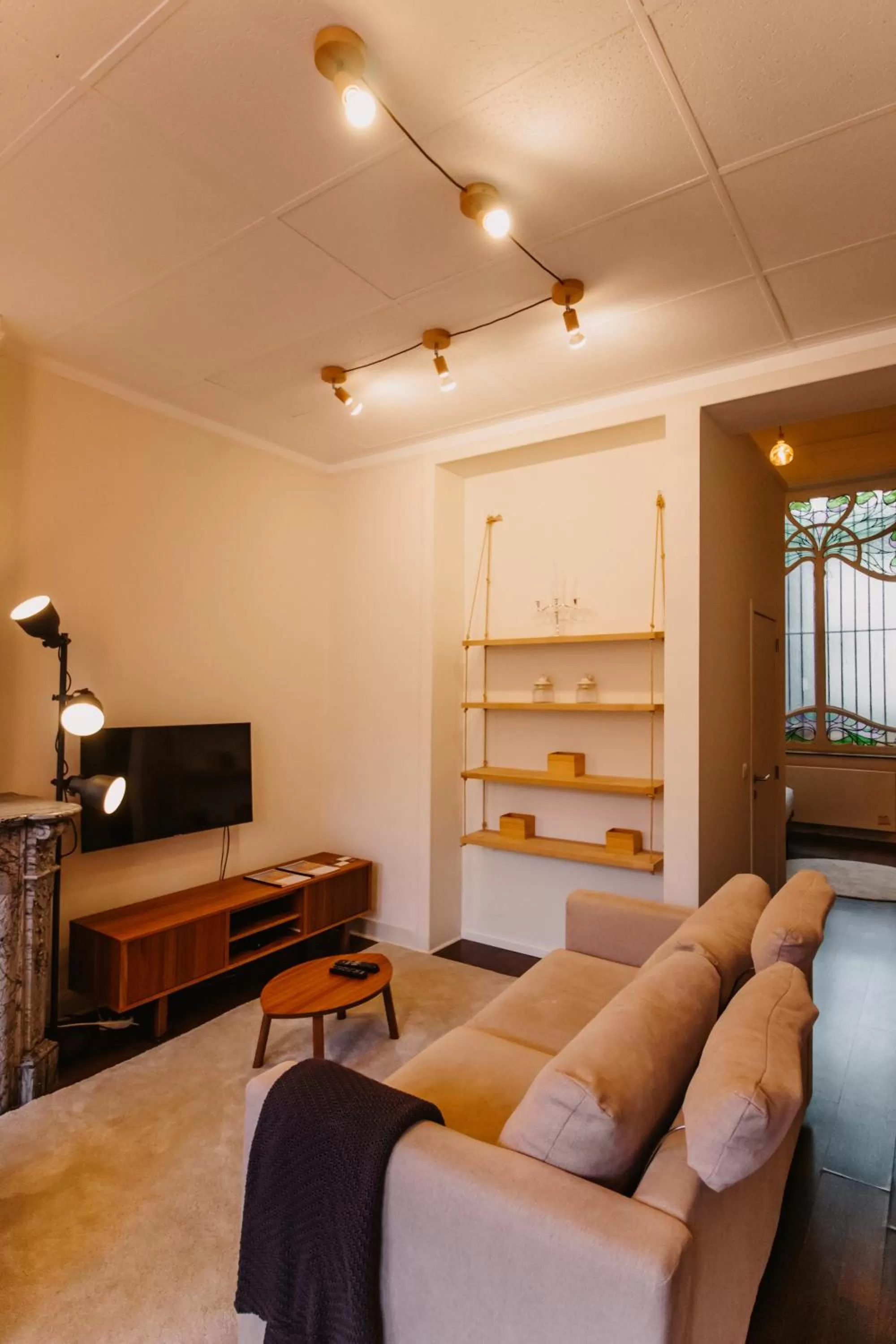 Living room in Super central in Brussels