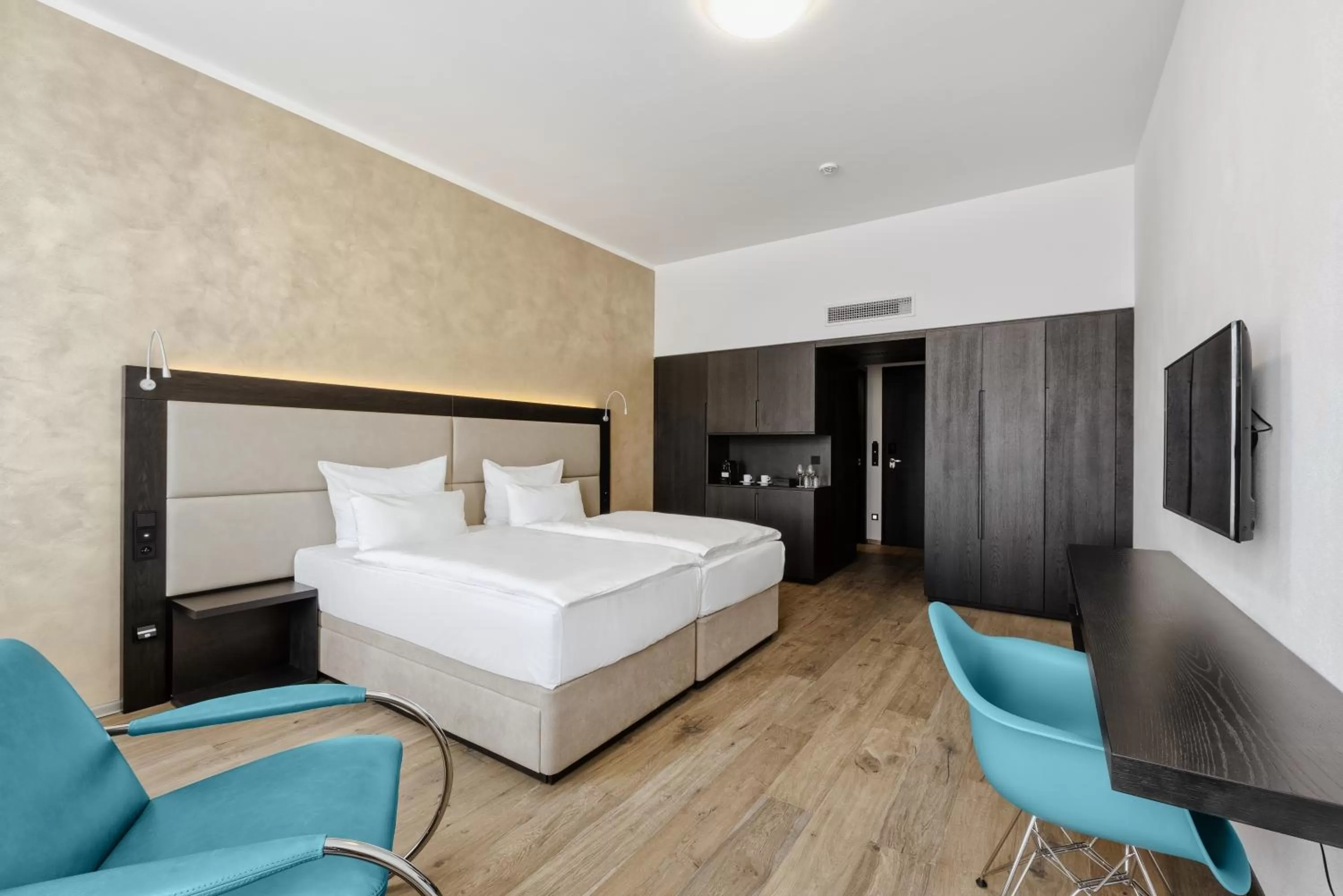 Bed in Theresian Hotel