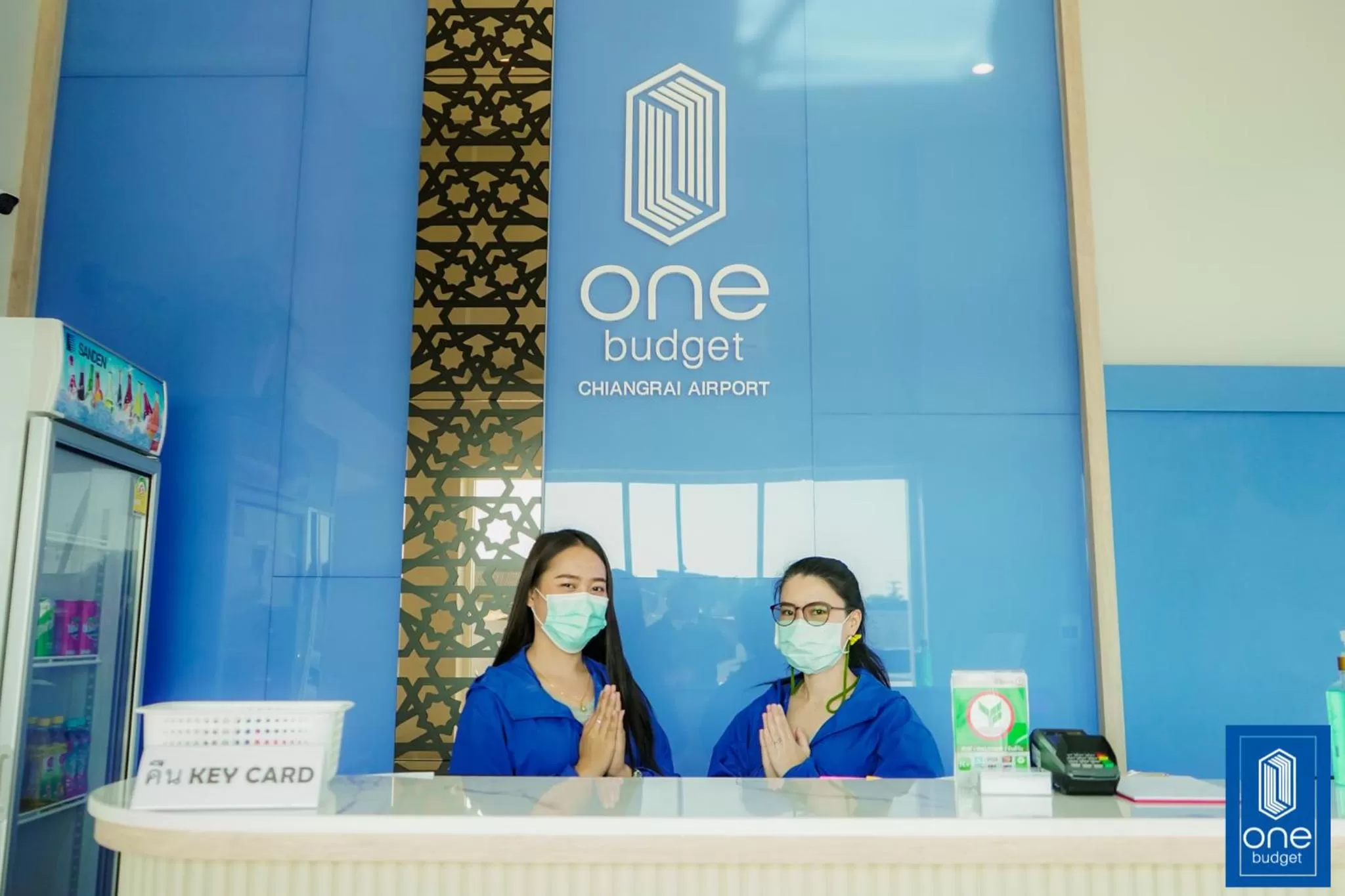 Lobby or reception in วัน บัดเจท เชียงราย สนามบิน One Budget Hotel Chiangrai Airport