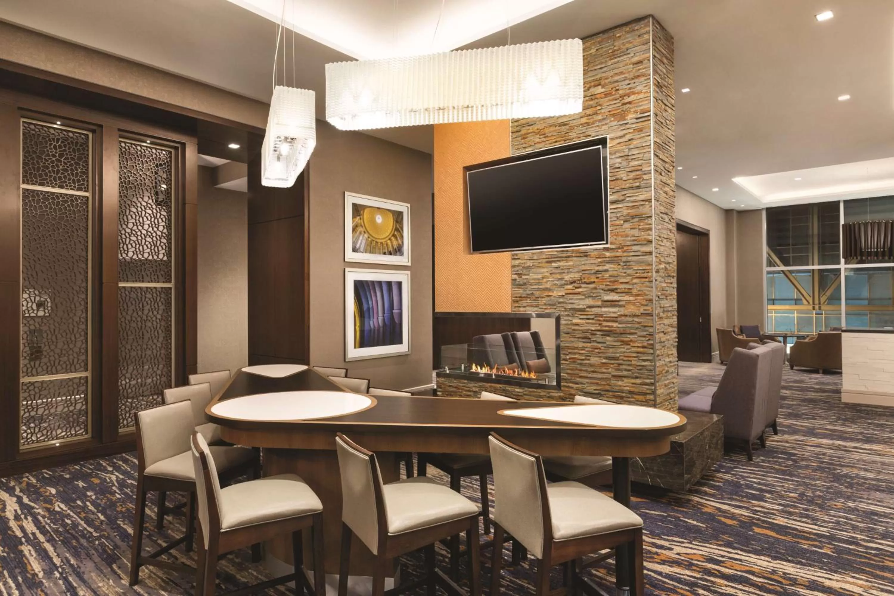 Lobby or reception in Homewood Suites by Hilton Washington DC Capitol-Navy Yard