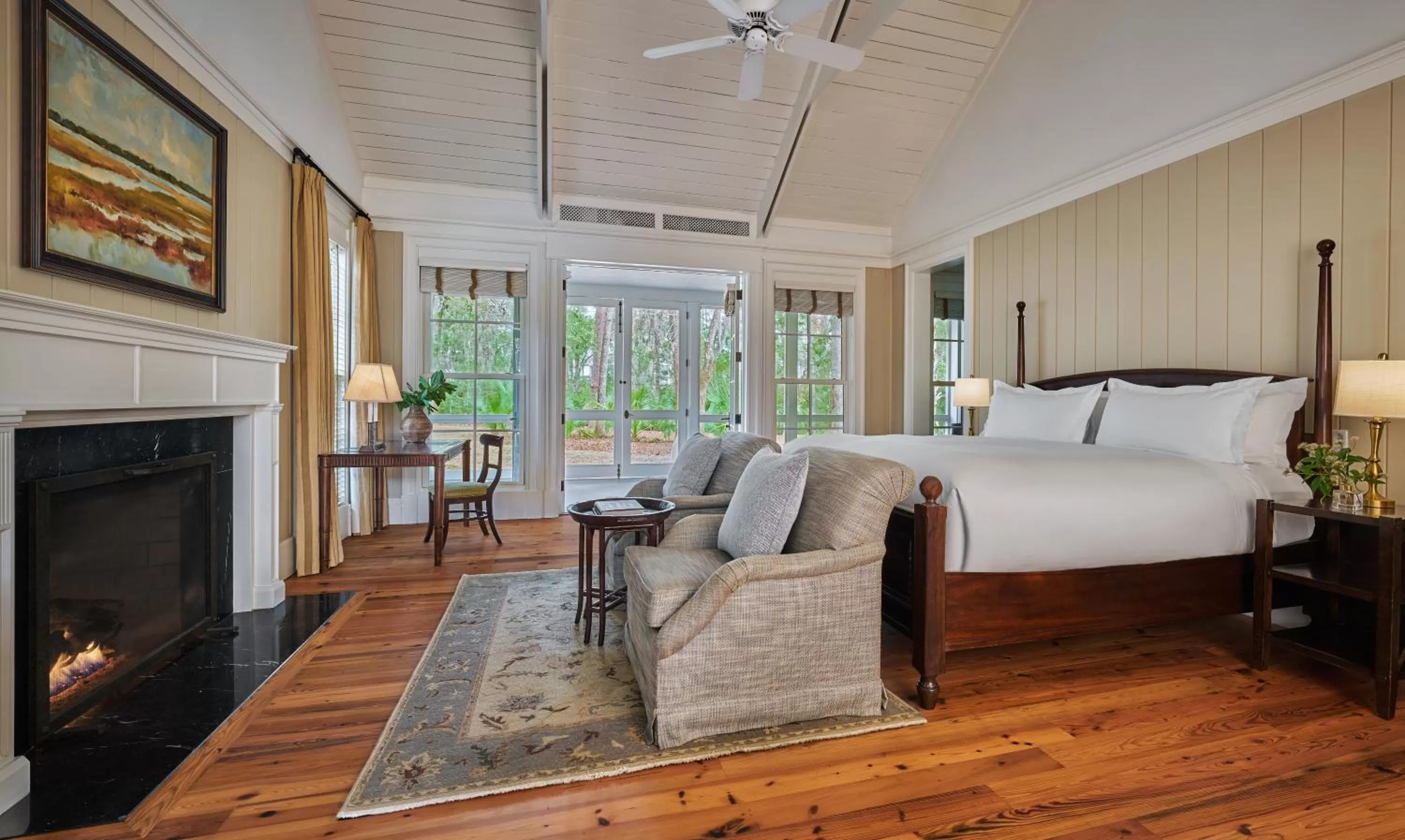 Bed in Montage Palmetto Bluff