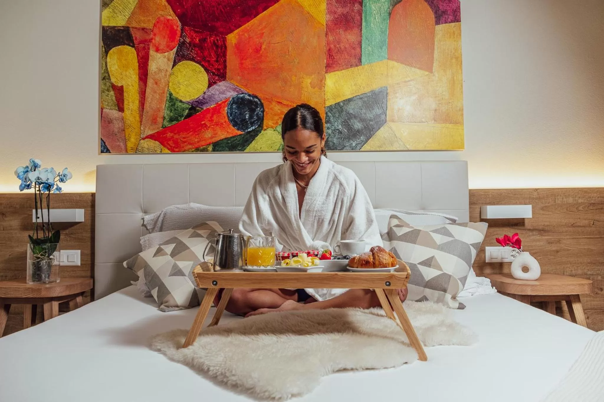 Breakfast, Bed in Hotel Morgana