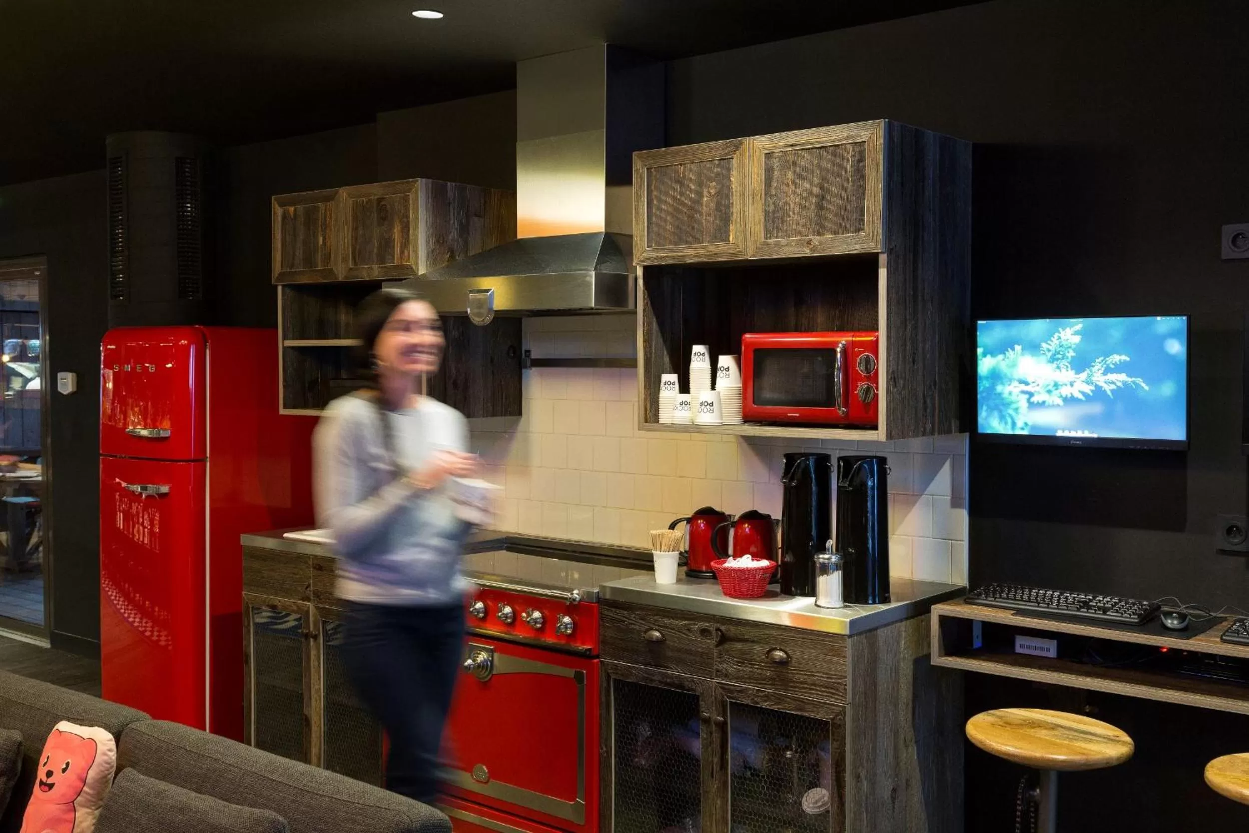 Lobby or reception in RockyPop Chamonix - Les Houches