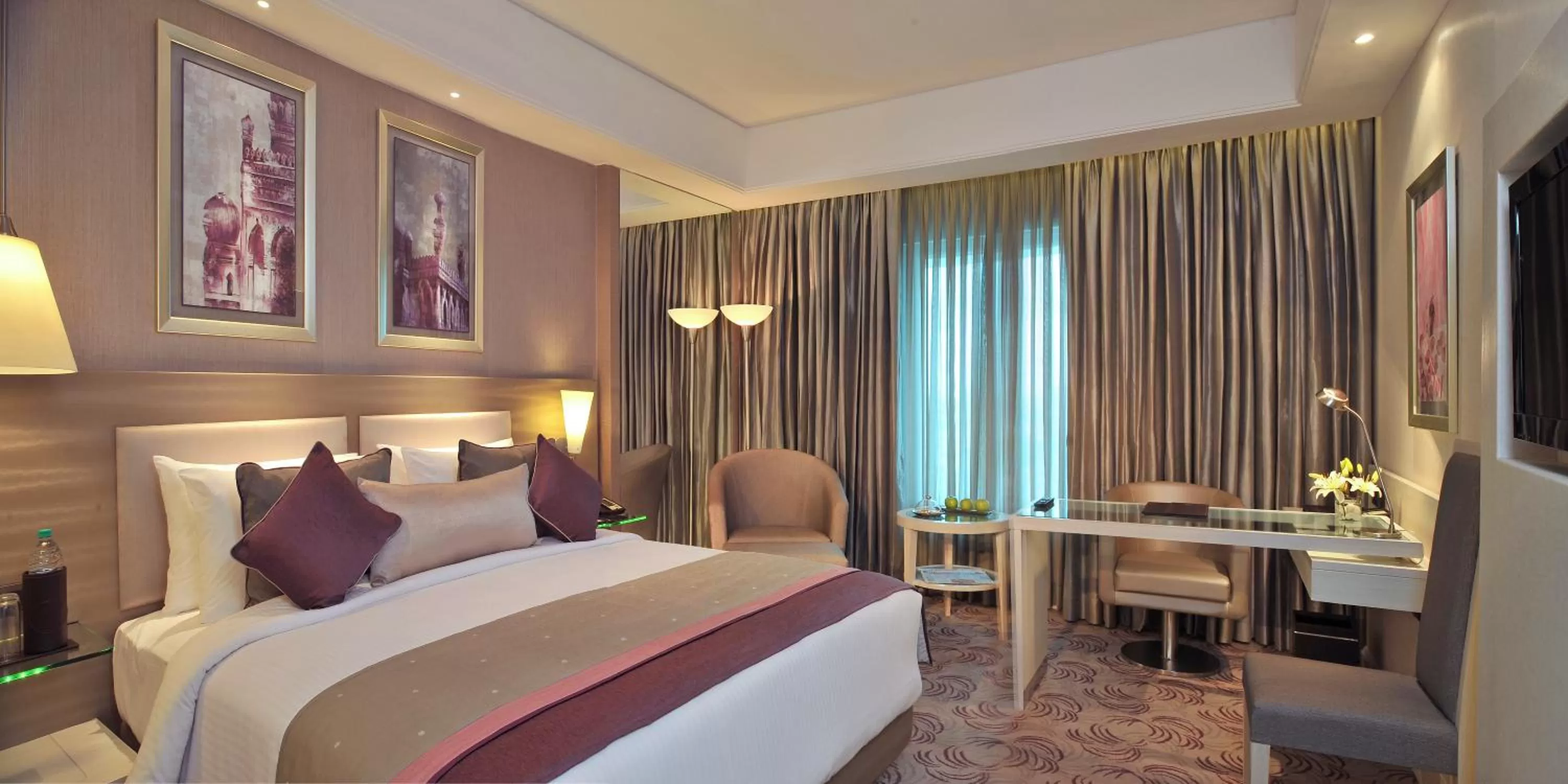 Photo of the whole room, Bed in Radisson Hyderabad Hitec City