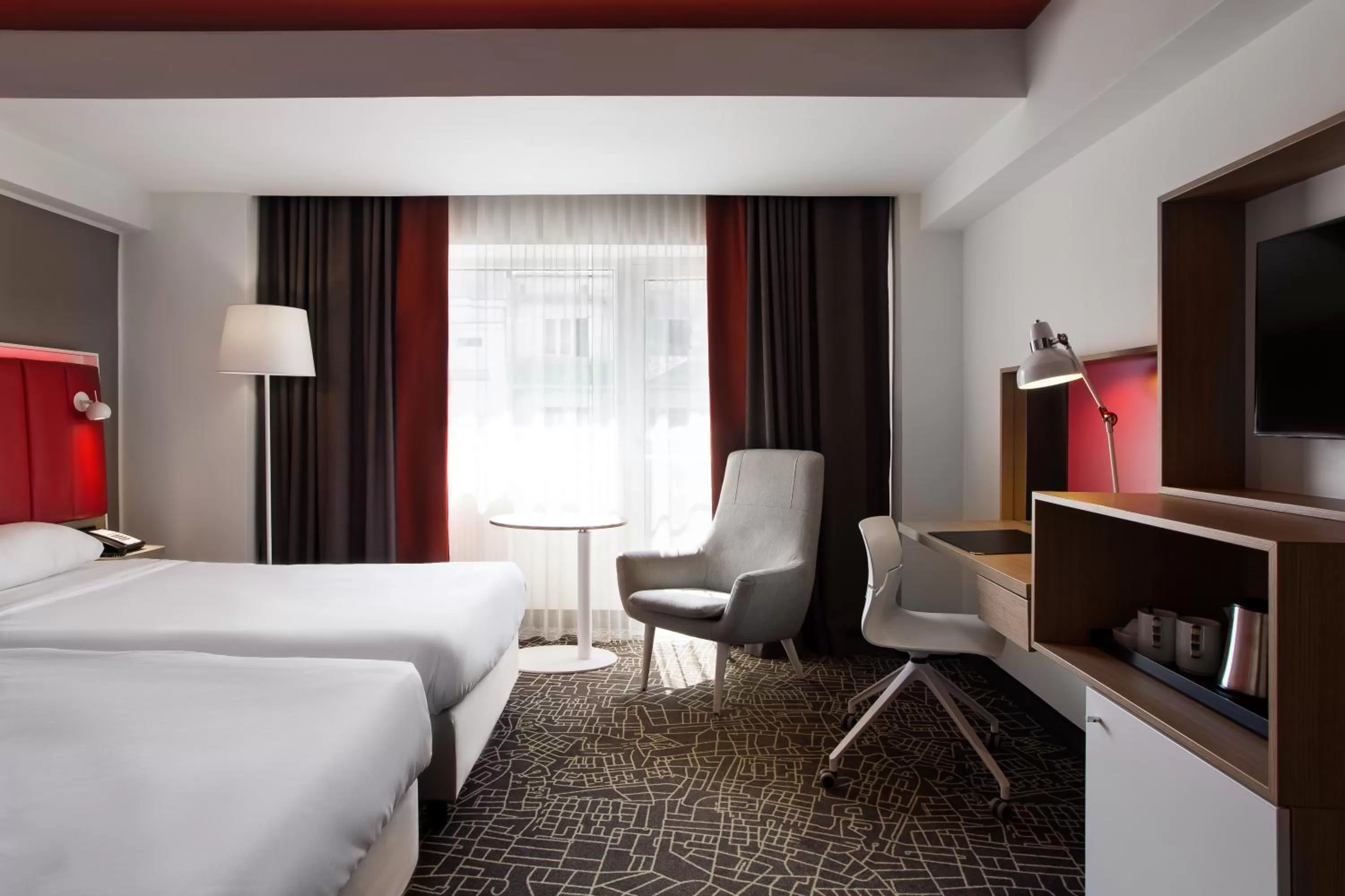 Bed in Park Inn by Radisson Bucharest Hotel & Residence