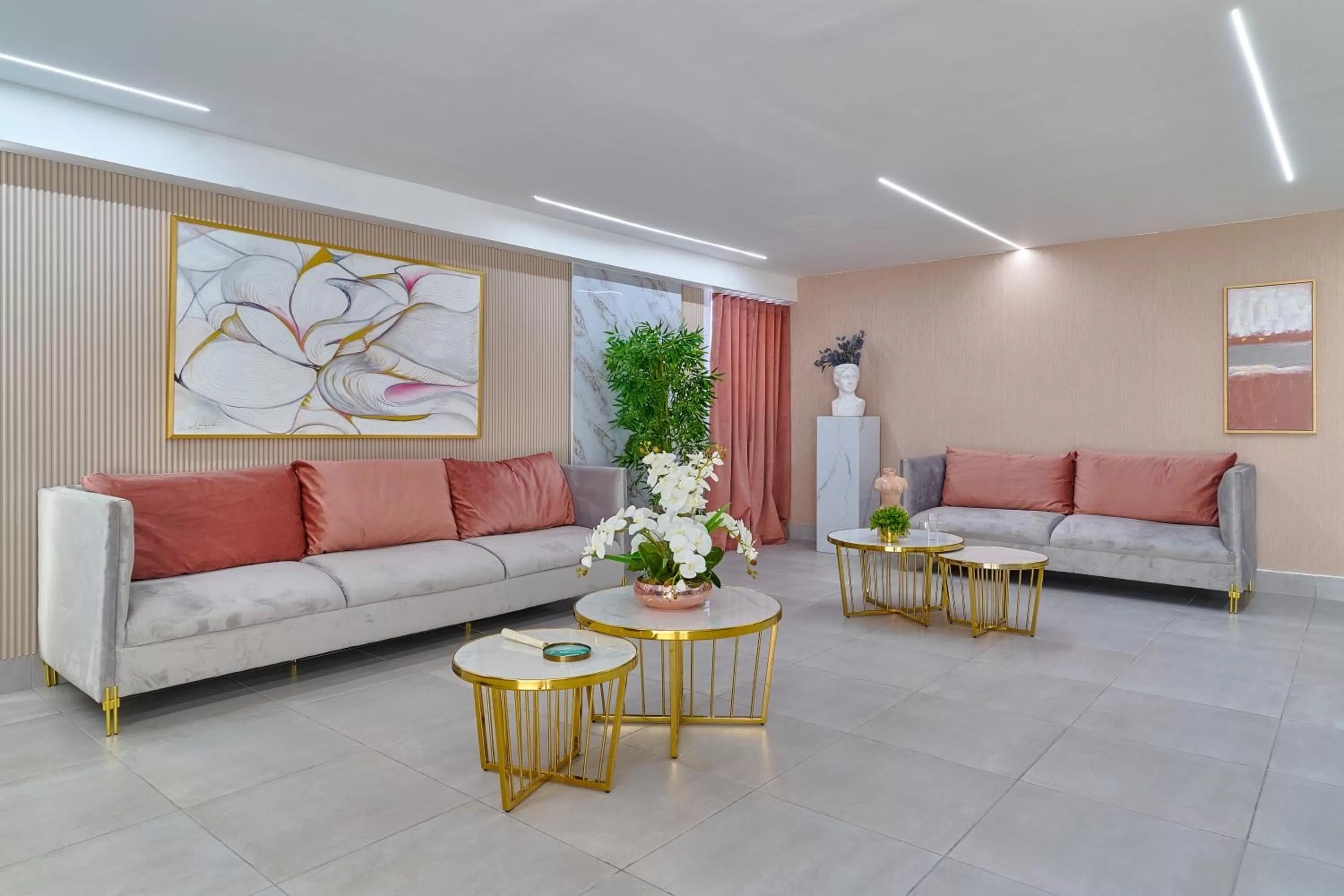 Lobby or reception in Central Suites Tower