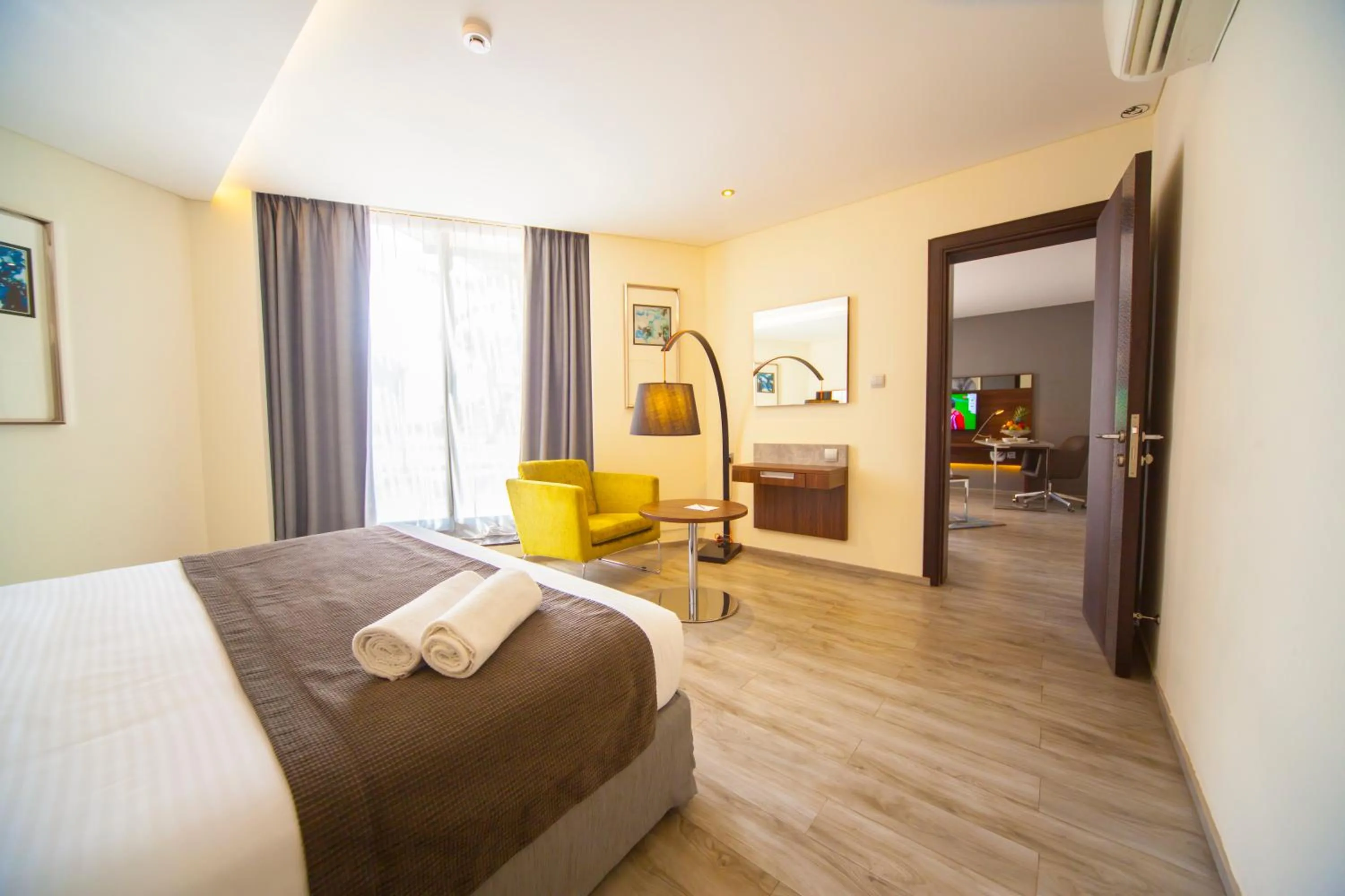 Bed in Pearl Hotel & Spa