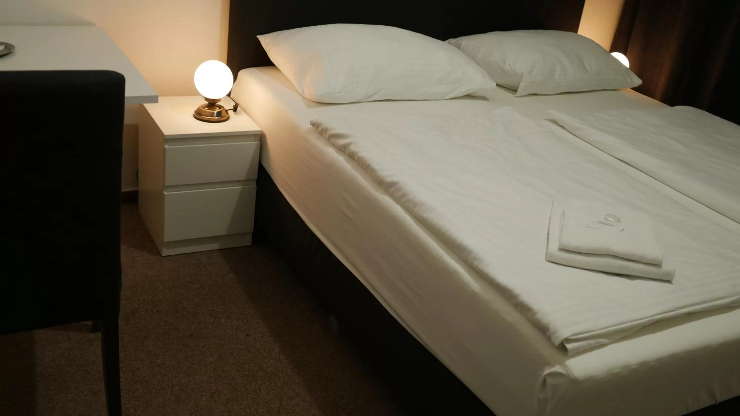 Bed in Hotel Bílý Koníček