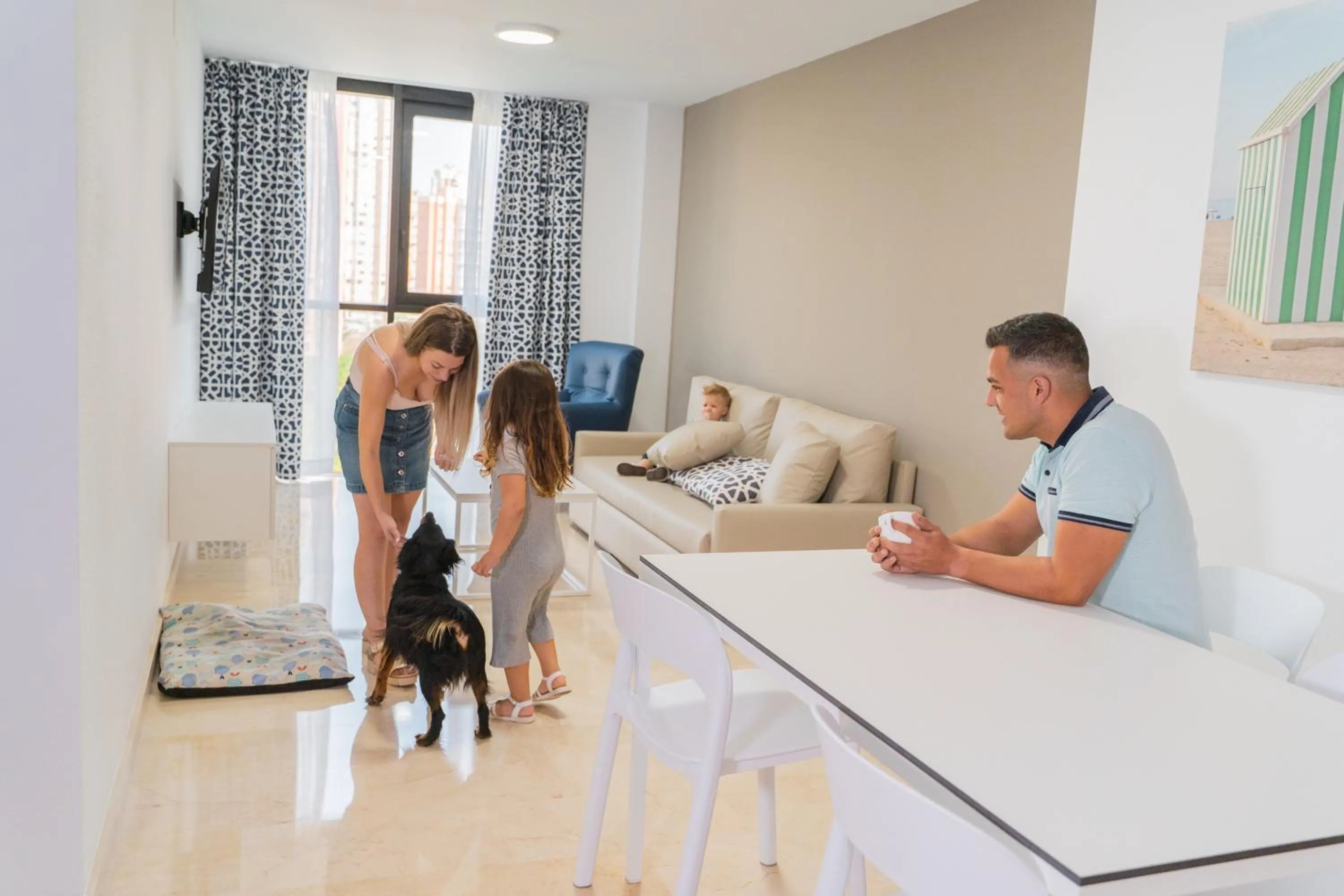 Living room in Apartamentos Magic Atrium Plaza