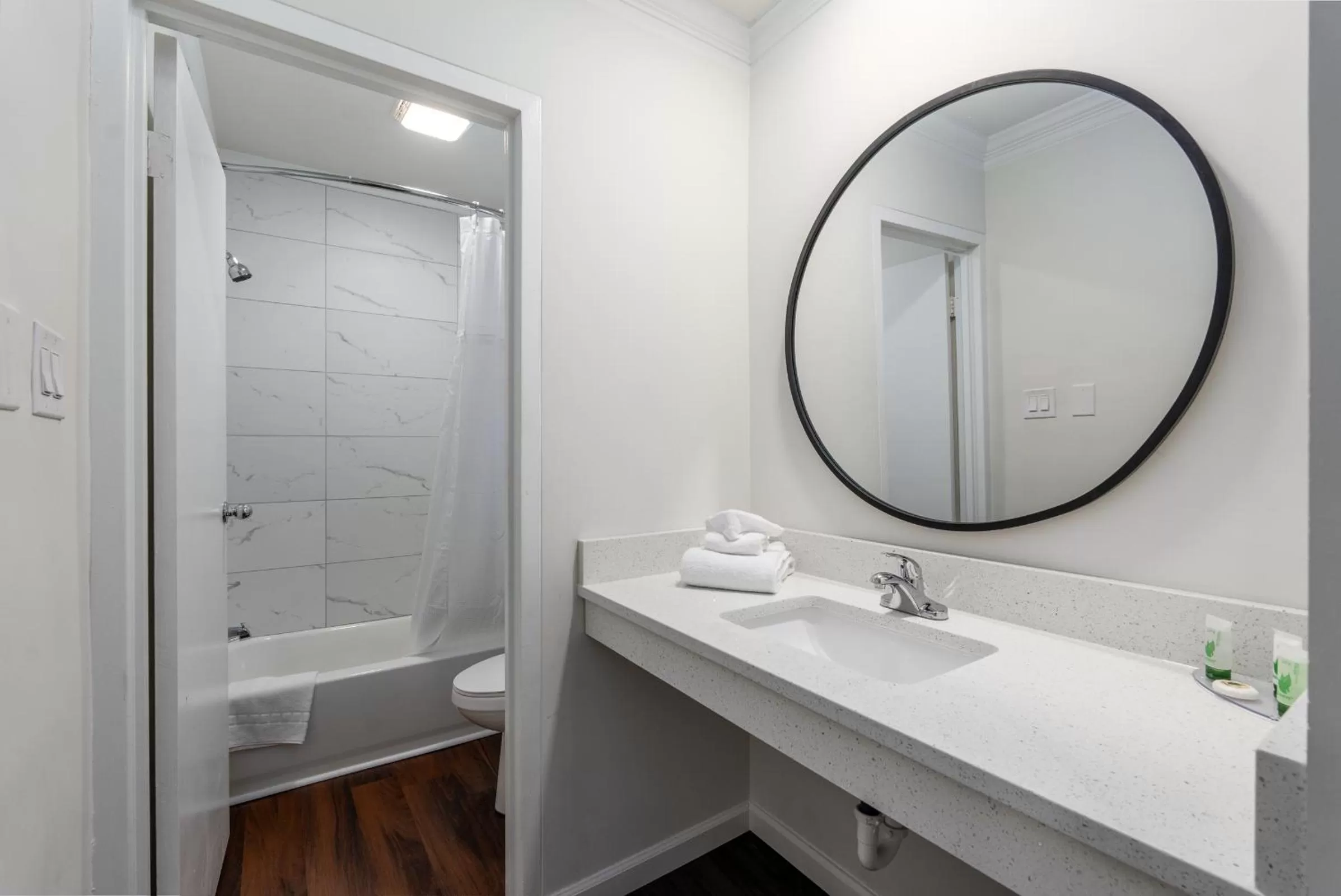 Shower in Crewe Boutique Inn