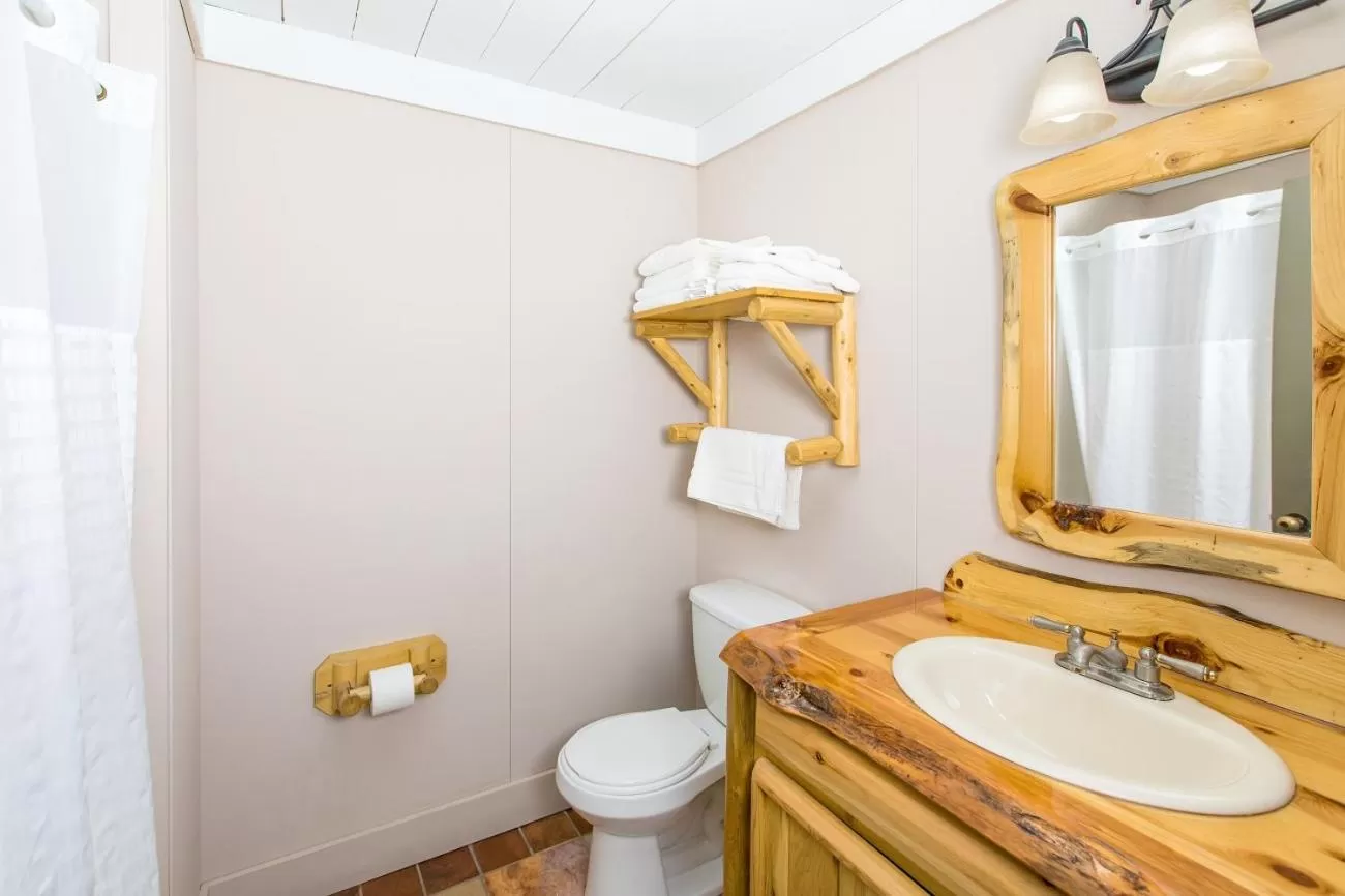 Bathroom in Drummond Island Resort