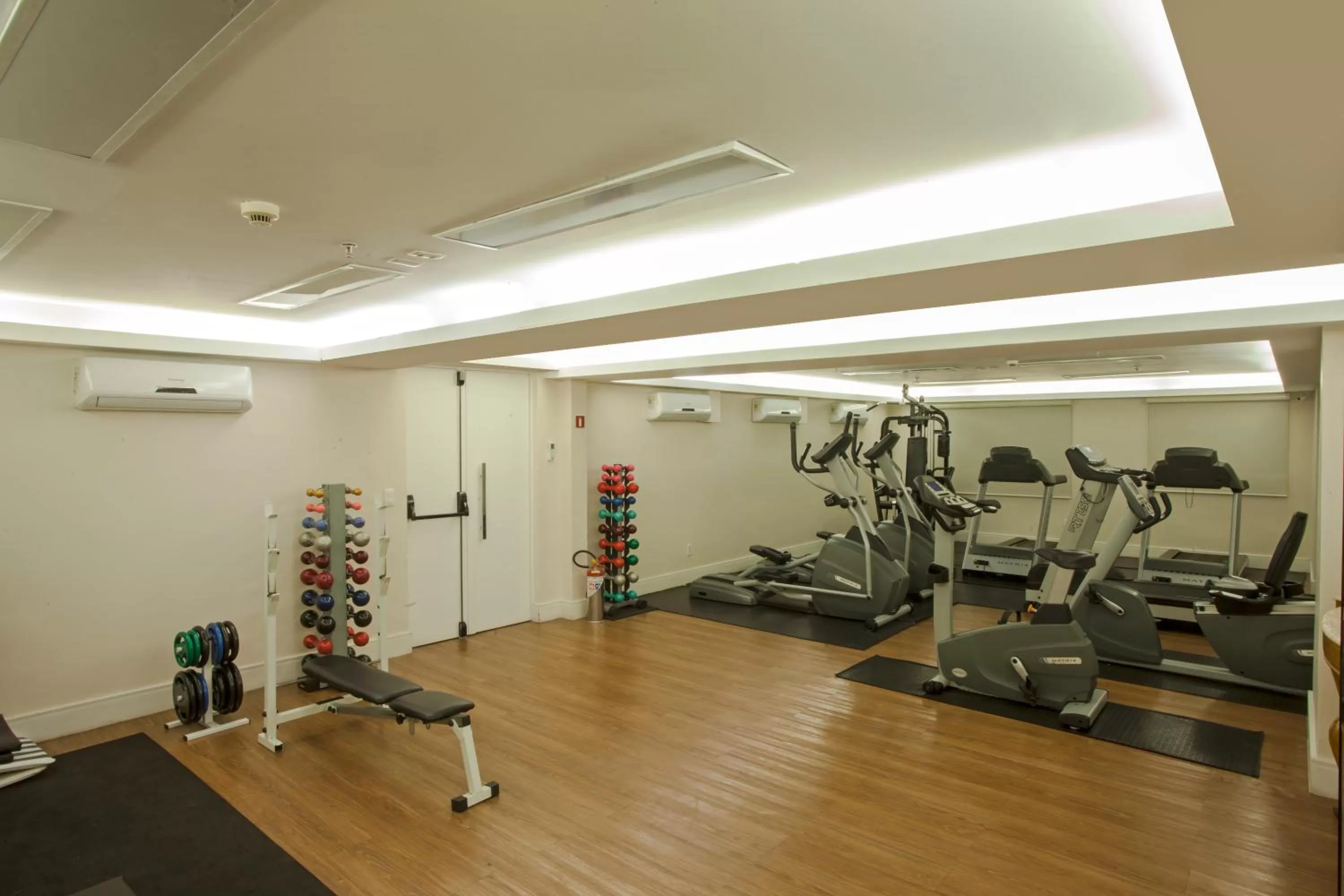 Fitness centre/facilities in Hotel WZ Jardins