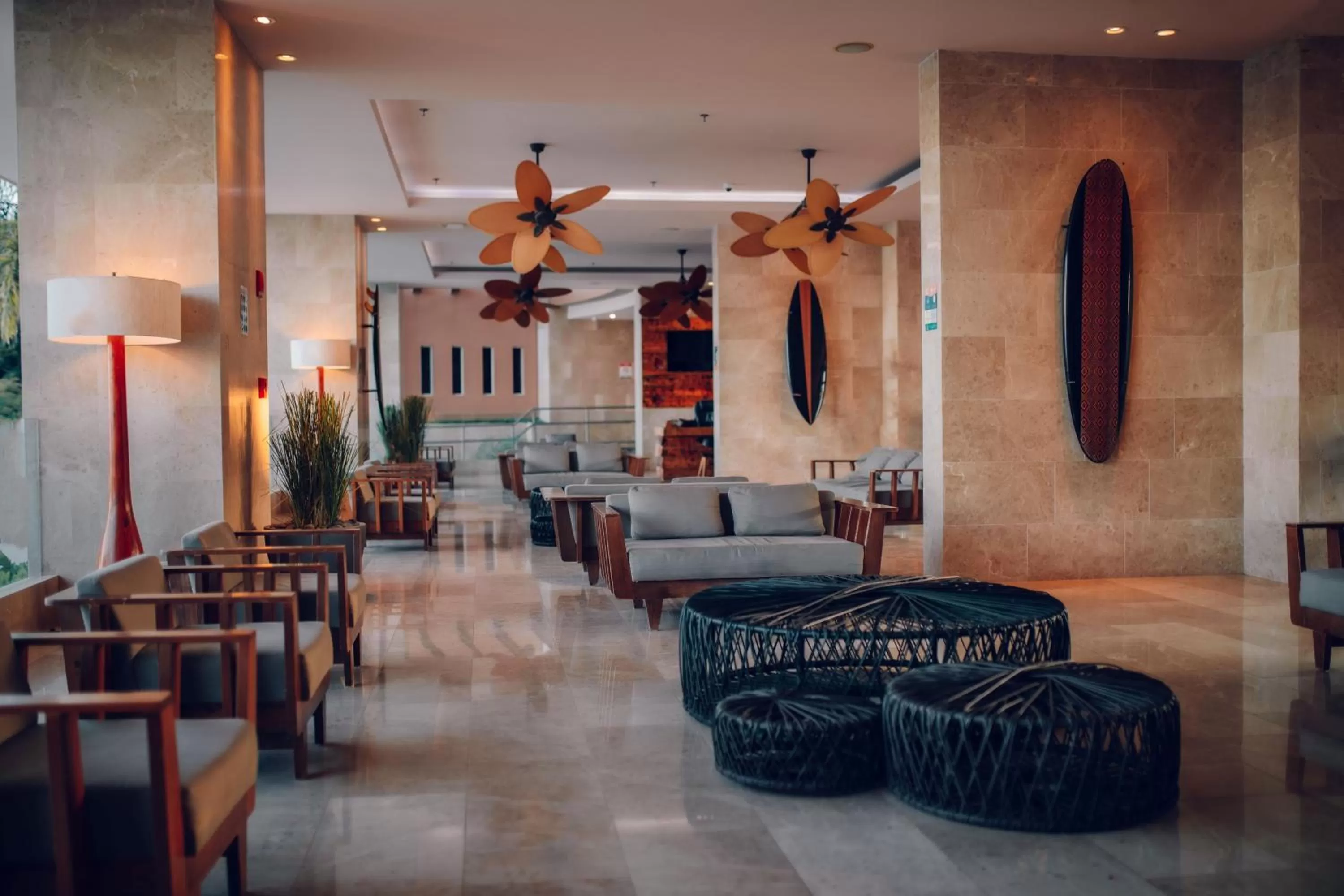 Seating area in Wyndham Tamarindo