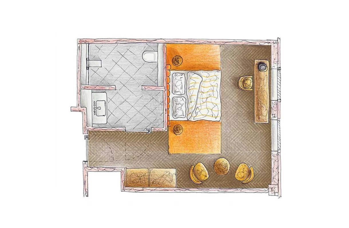 Floor plan in Das James