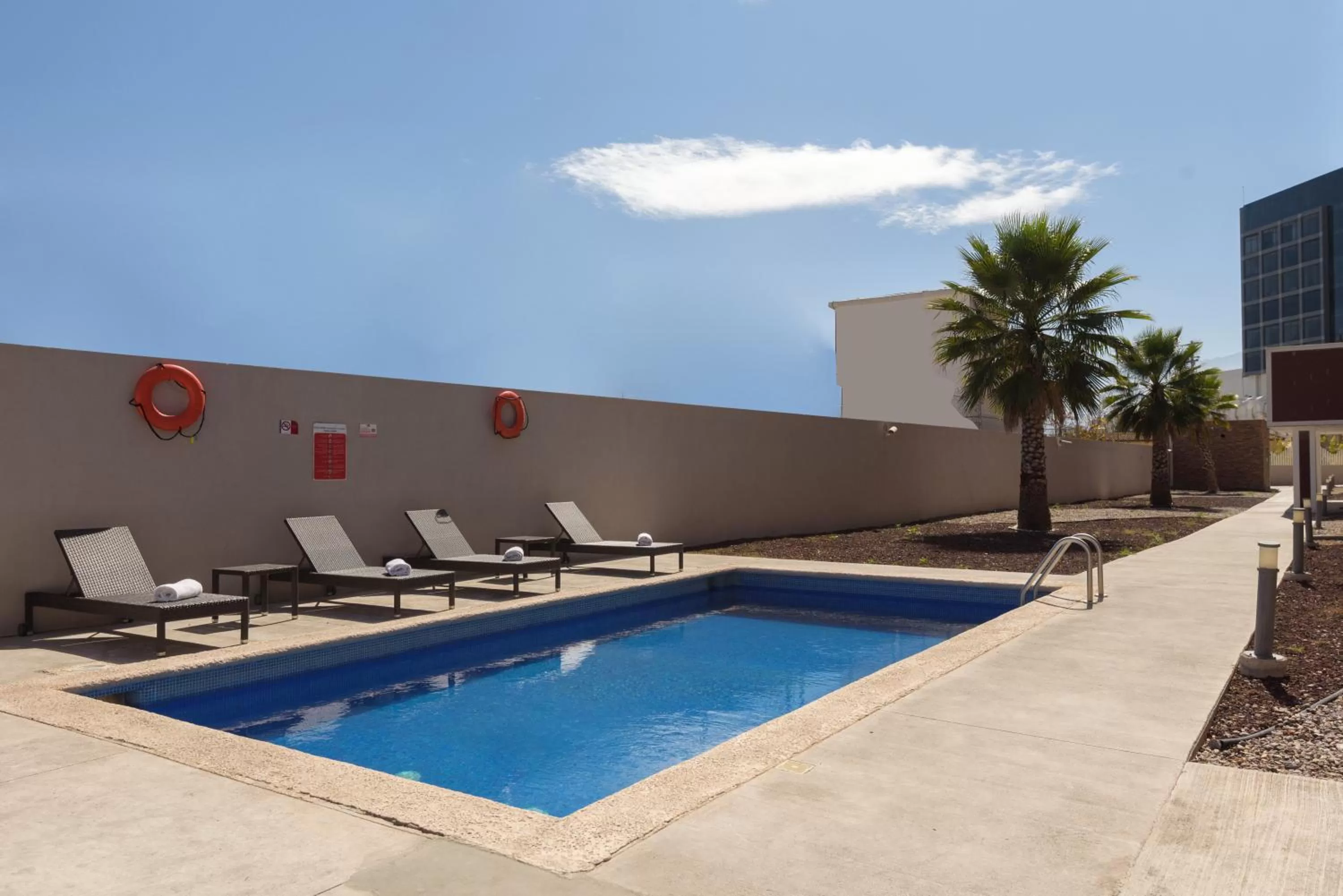 Pool view in Extended Suites Tijuana Macroplaza