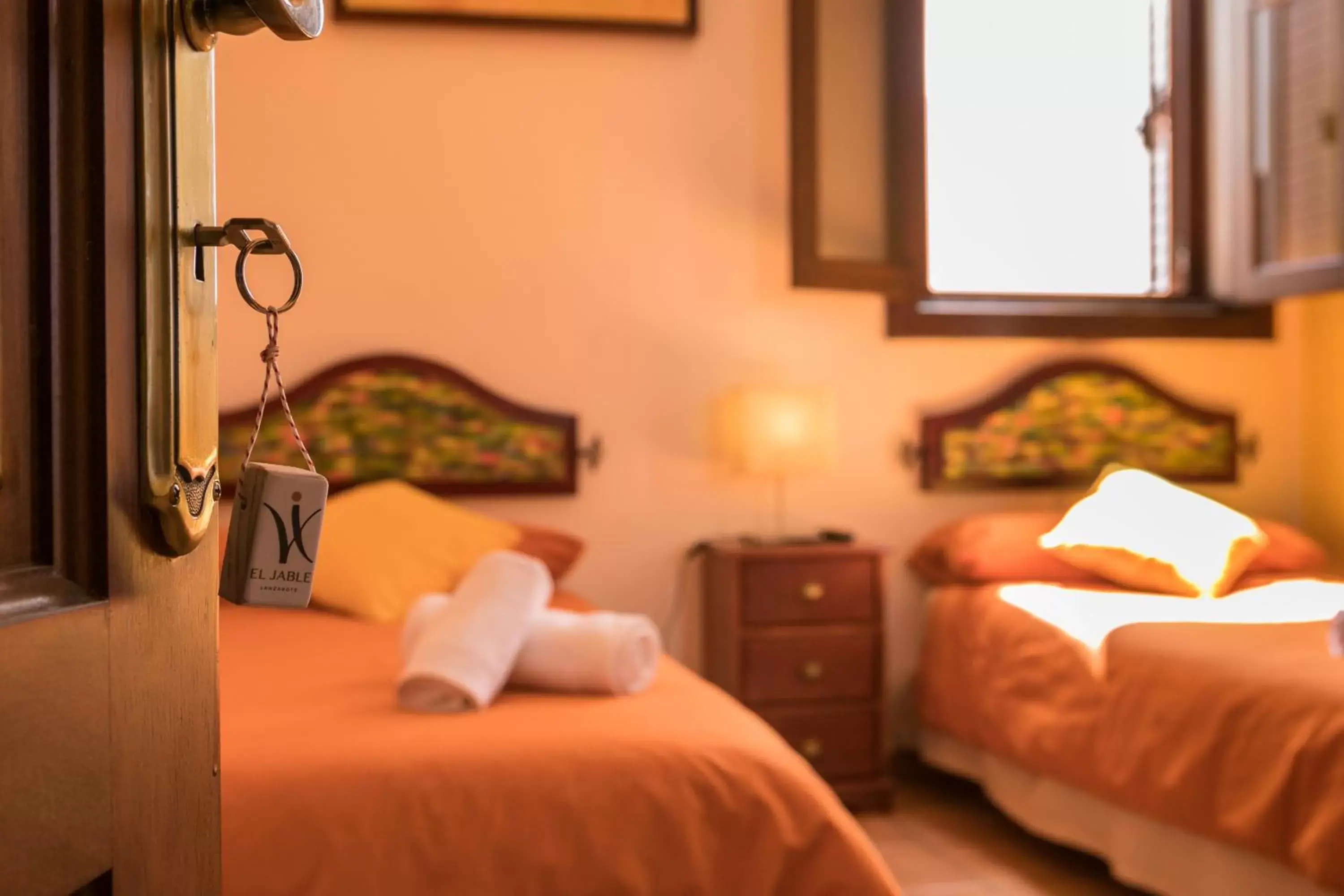 Twin Room with Private Bathroom in Villa El Jable Lanzarote Twin Room with Private Bathroom in Villa El Jable Lanzarote