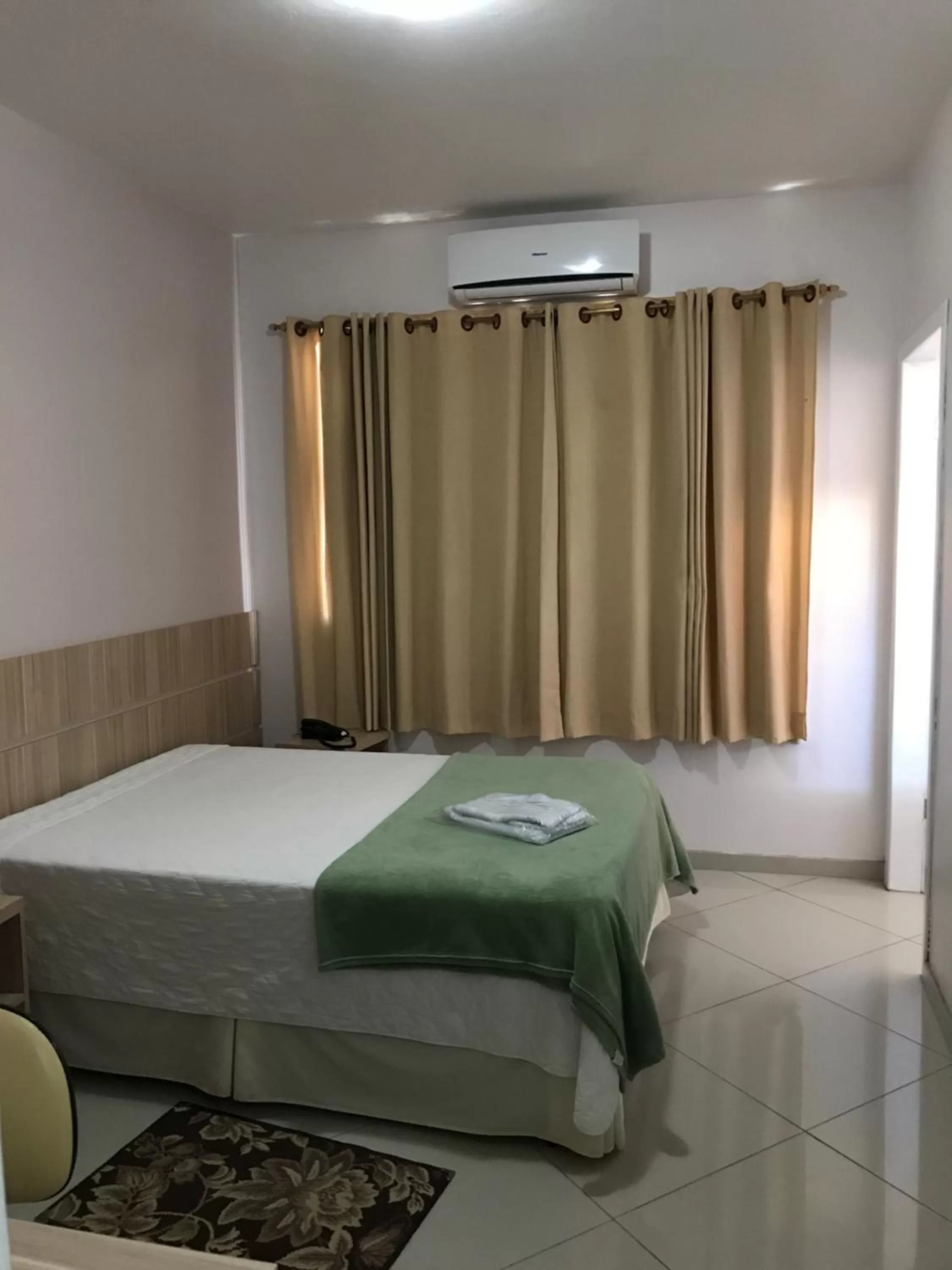 Bed in Hotel Texacao do Cavera