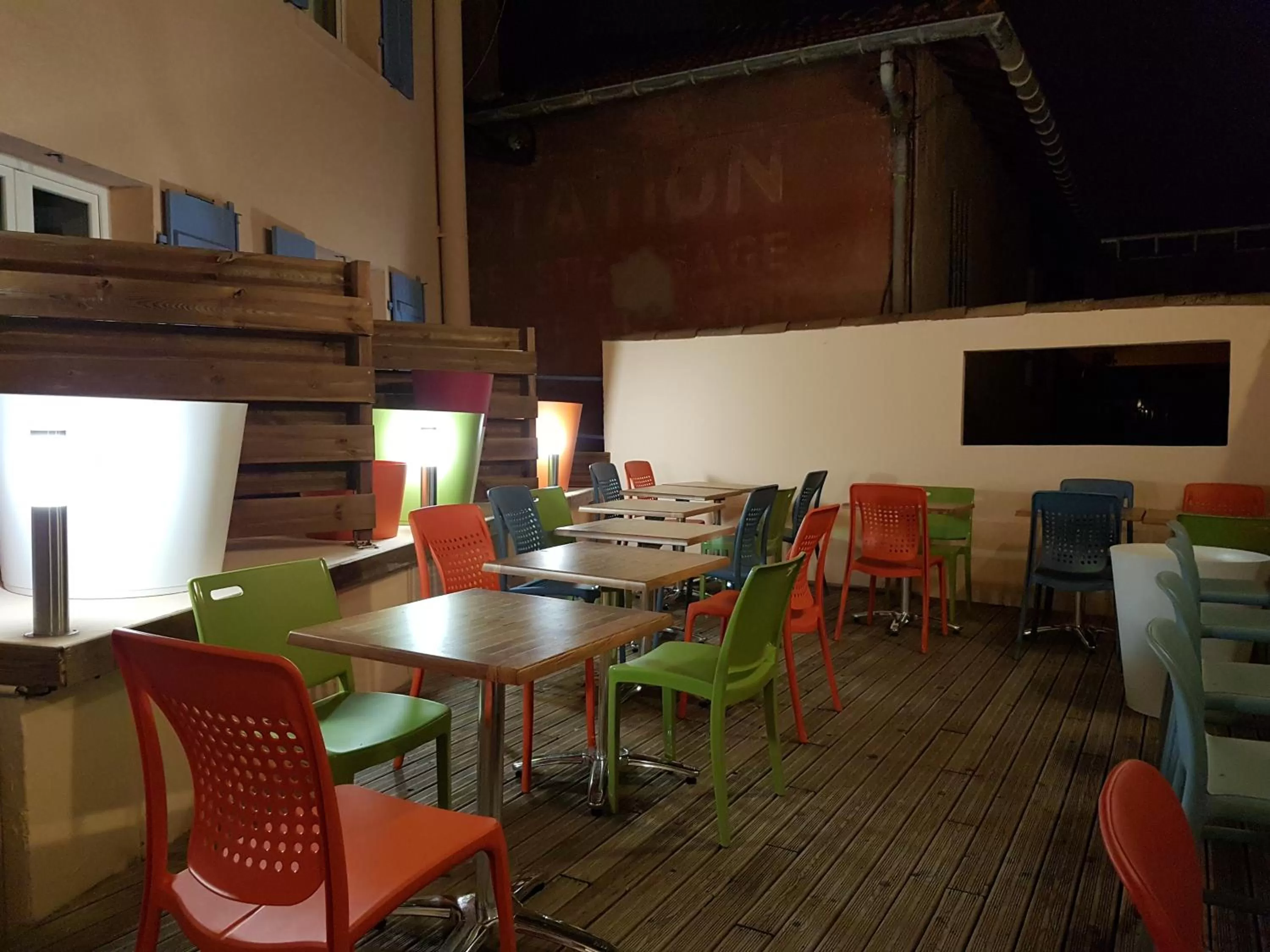 Patio in Villa TerraMera Hôtel