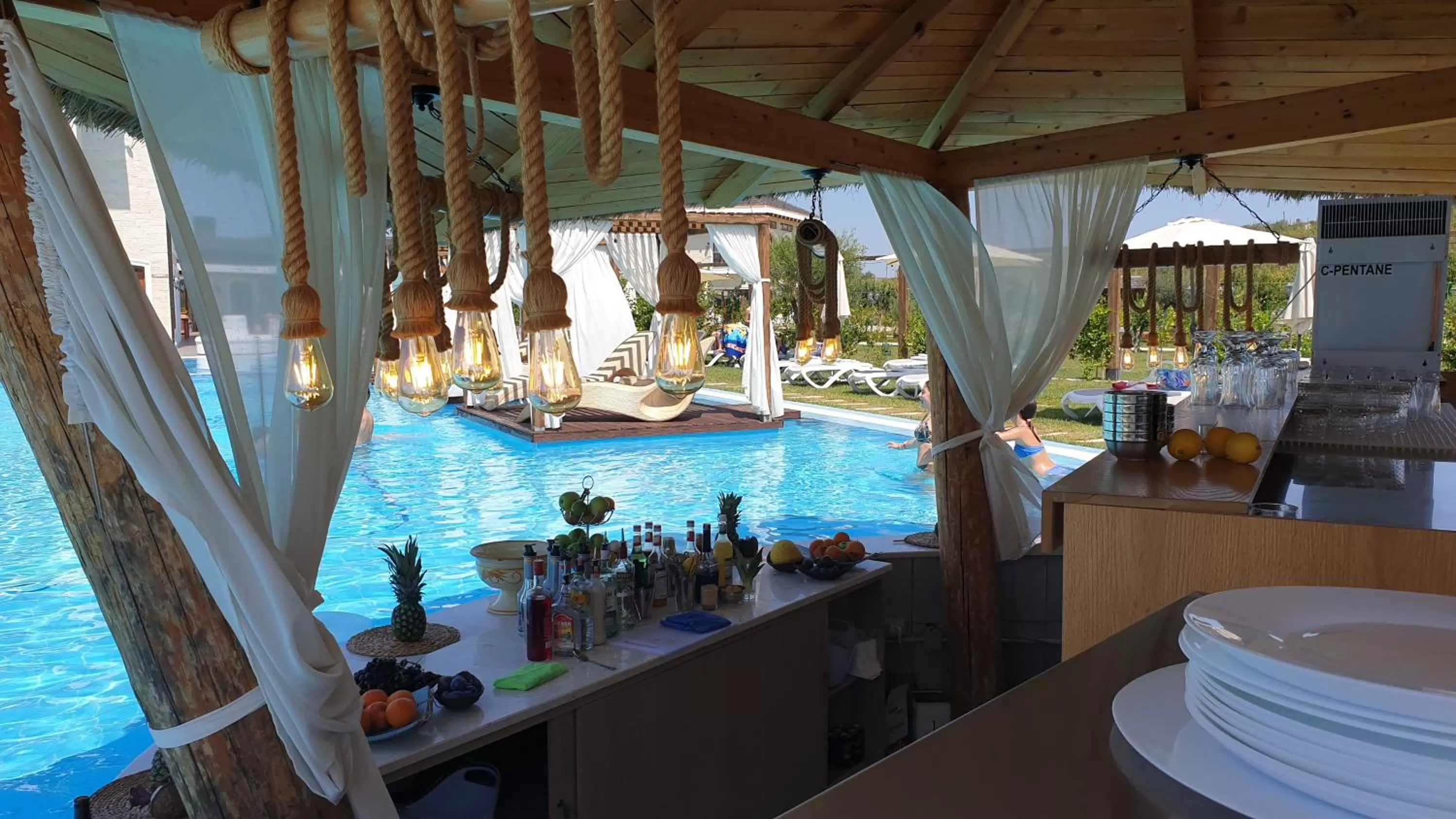 Pool view in Vinea Resort