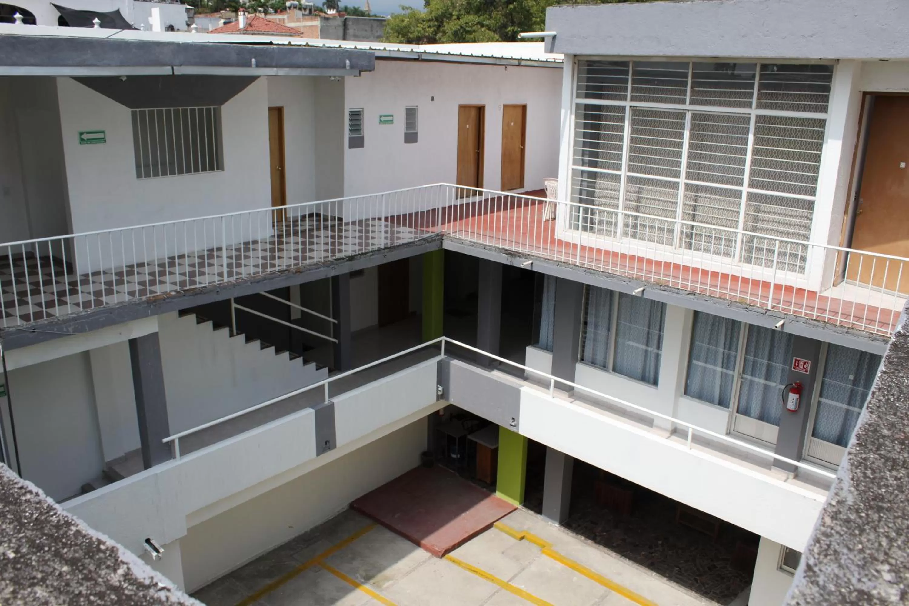 Property building in Hotel Juarez