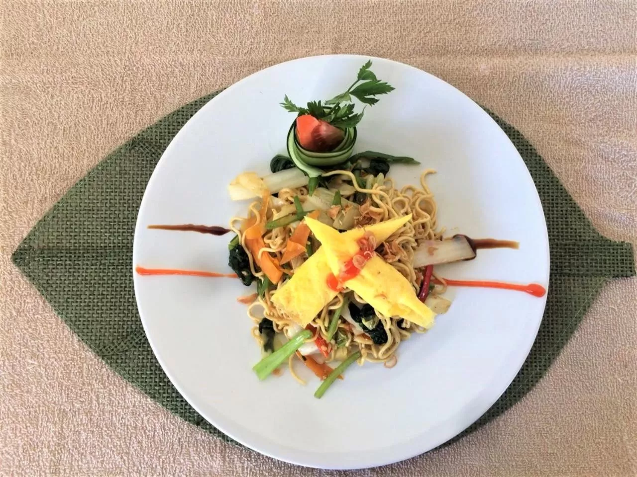 Breakfast in Jukung Cottage