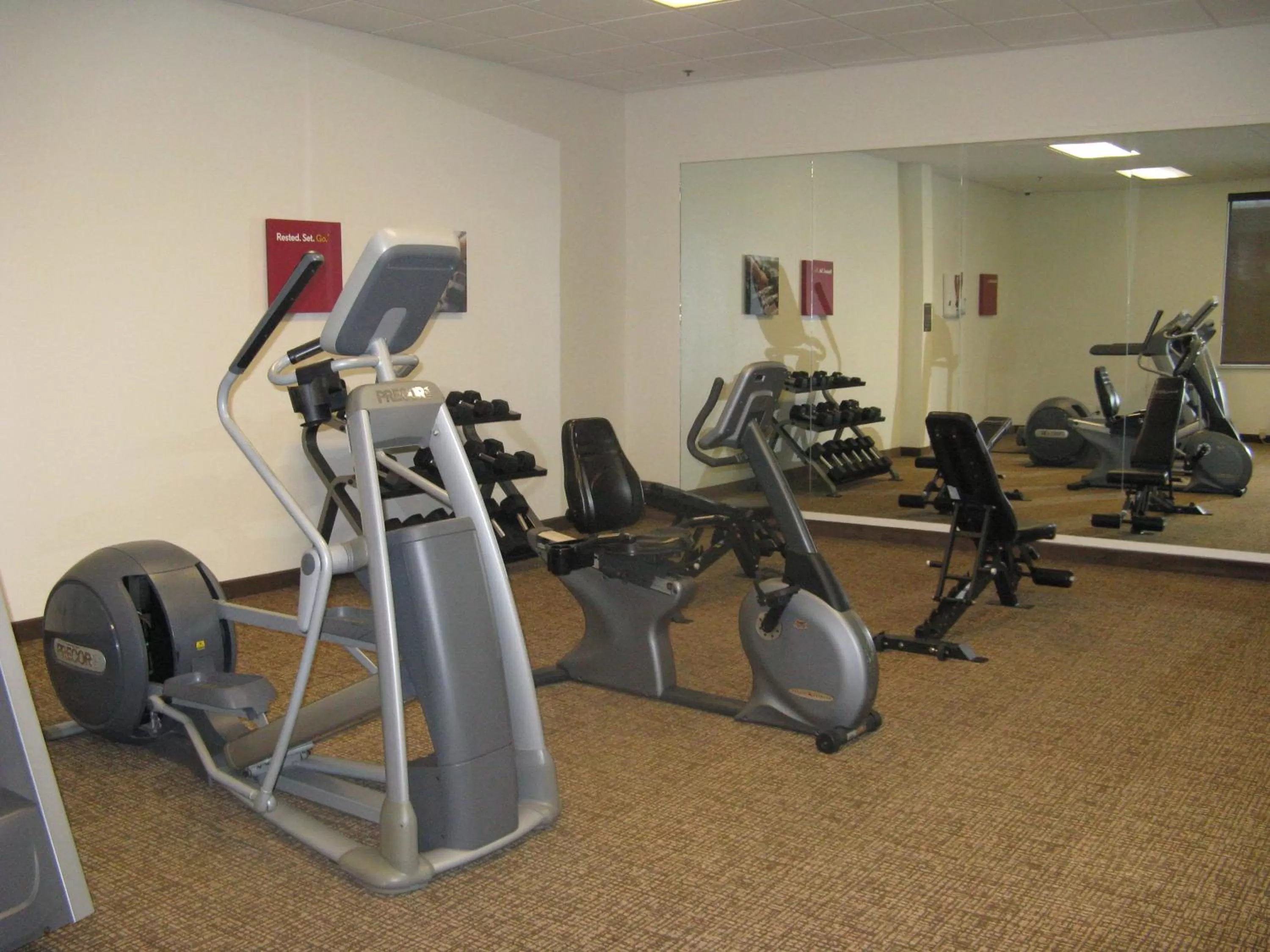 Fitness centre/facilities in MainStay Suites Coeur d'Alene