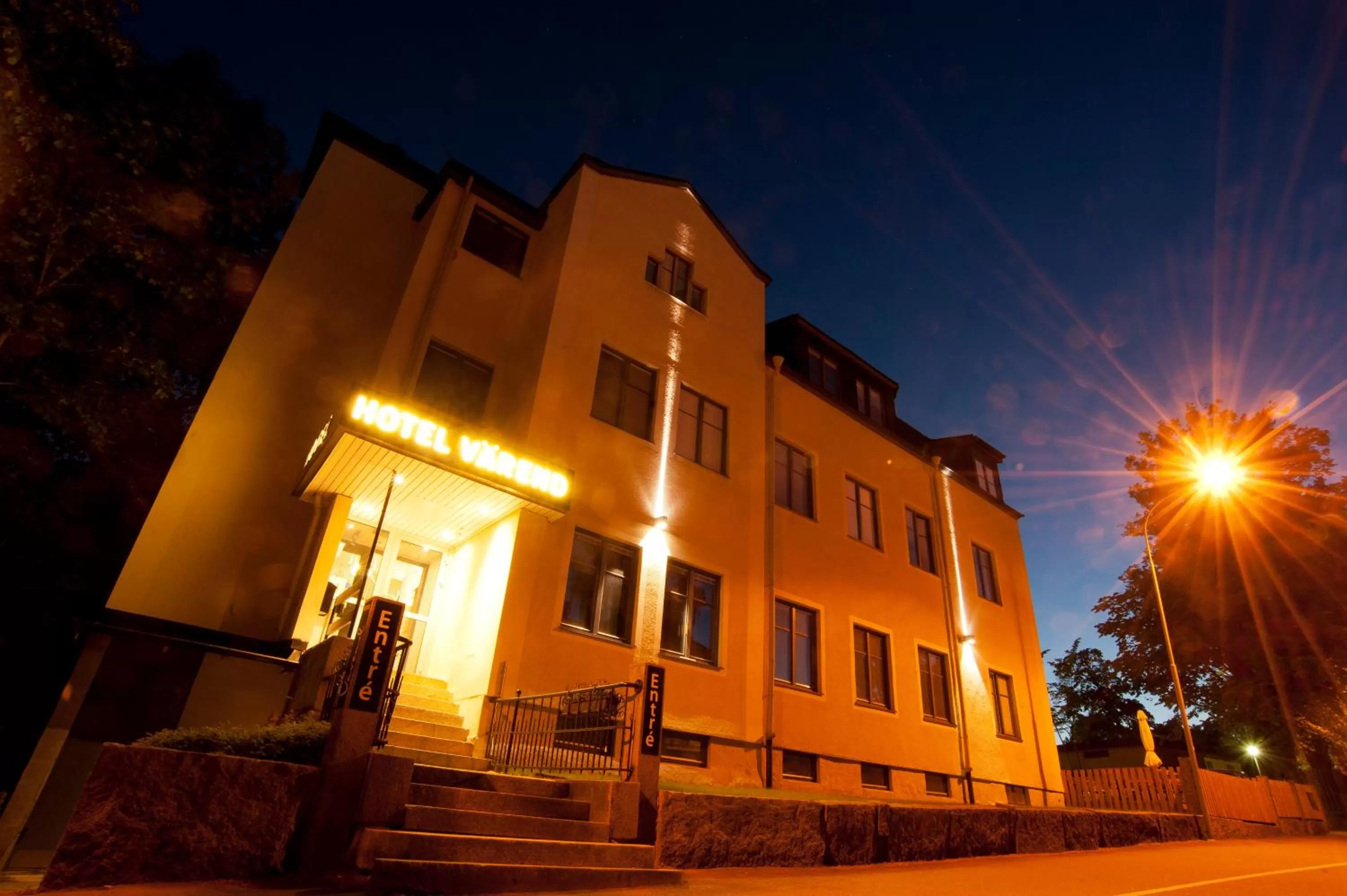 Facade/entrance in Hotell Värend