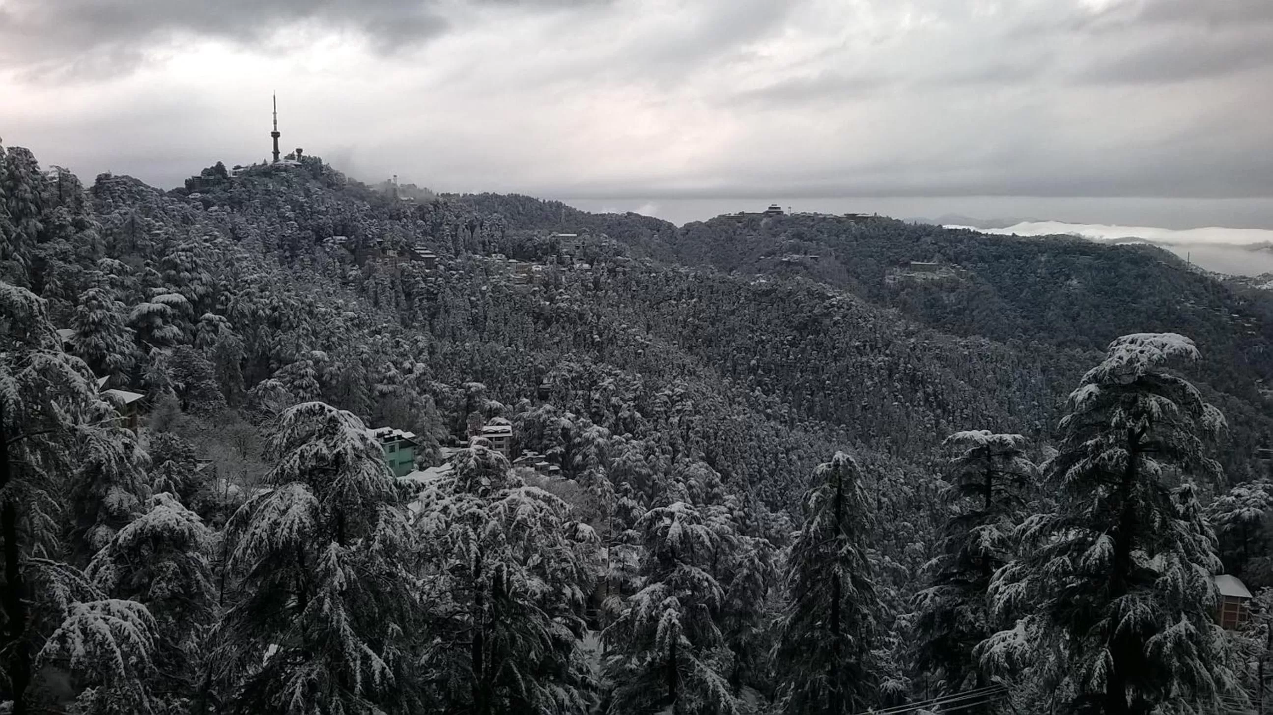 View (from property/room) in Hotel Lords Regency - Connected to Mall Road