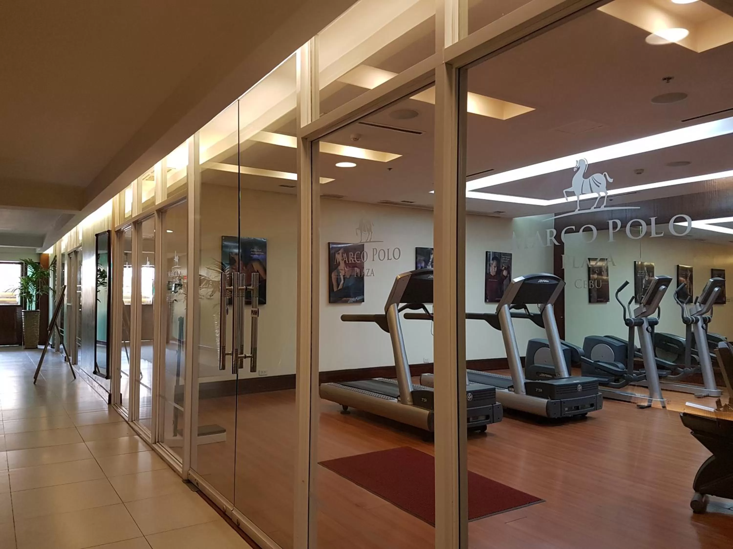 Fitness centre/facilities in Marco Polo Plaza Cebu